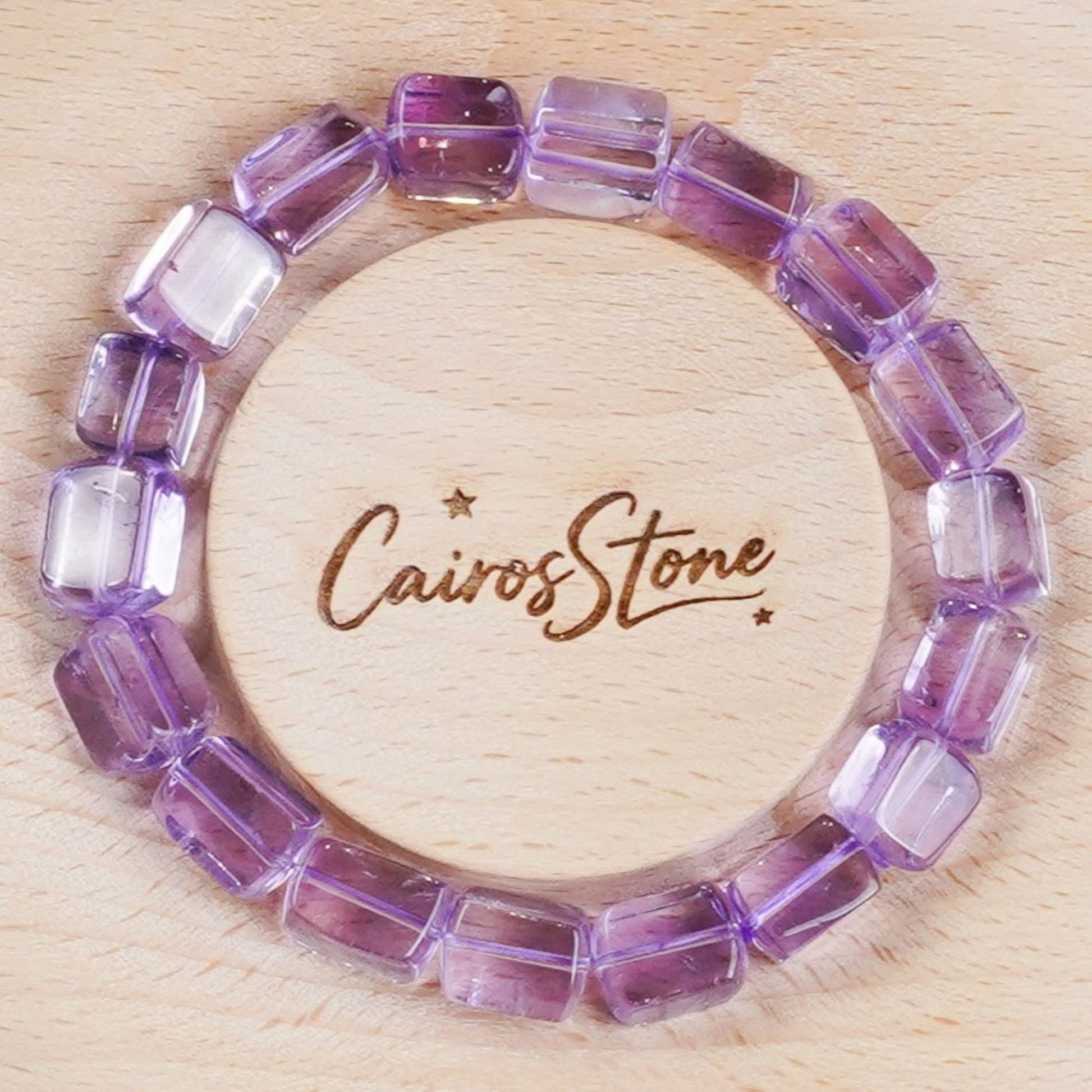 Purple Grape Cube Sugar Bracelet