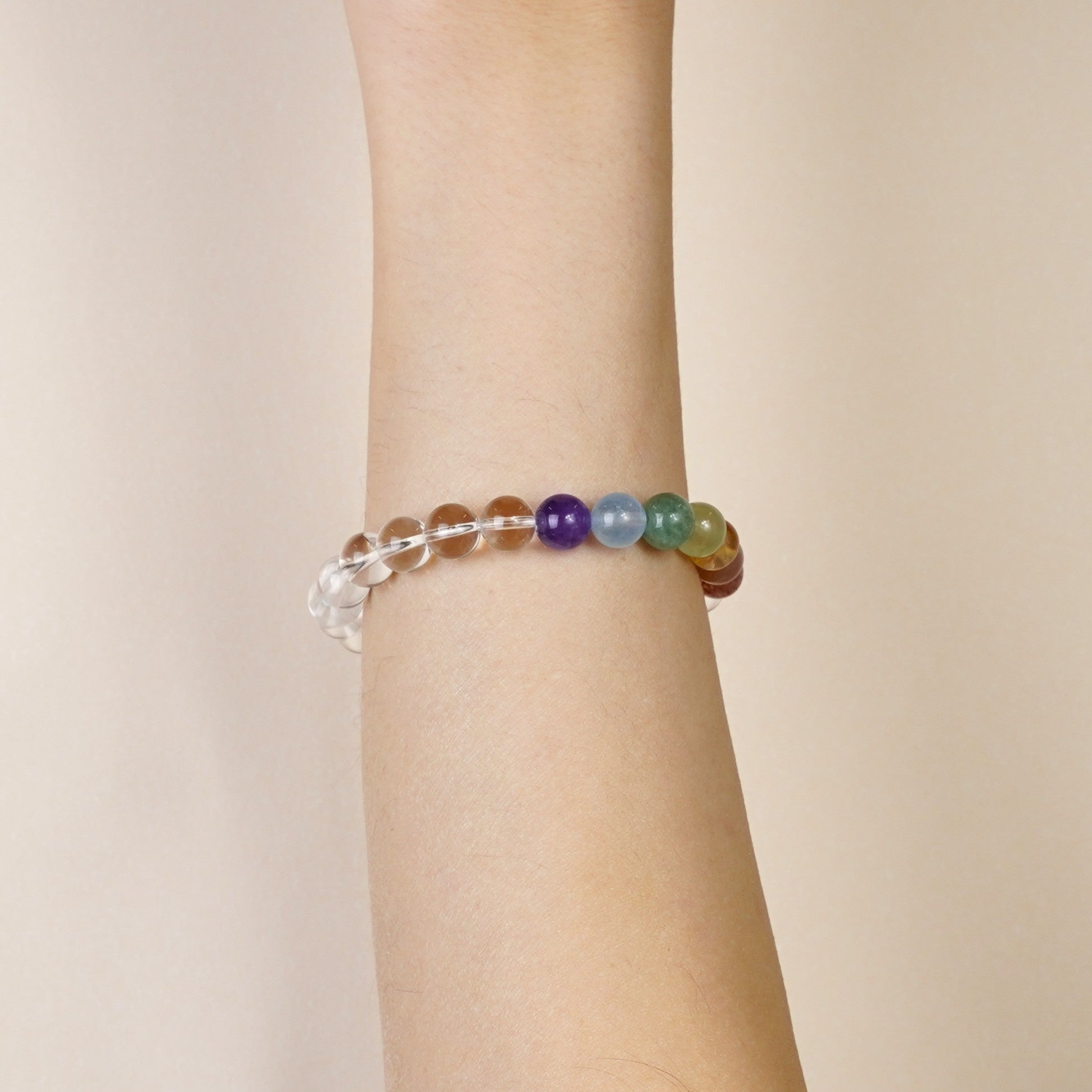 Rainbow Chakra Crystal Bracelet
