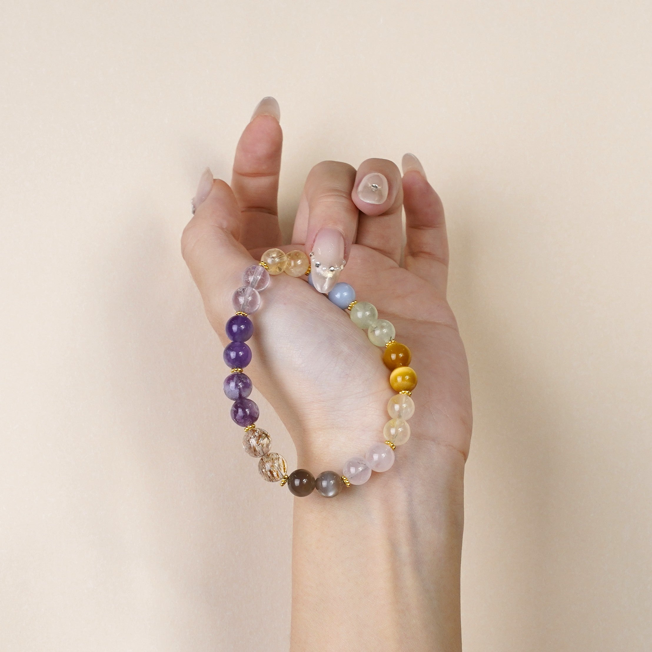 Chakra Rainbow Spring Bracelet