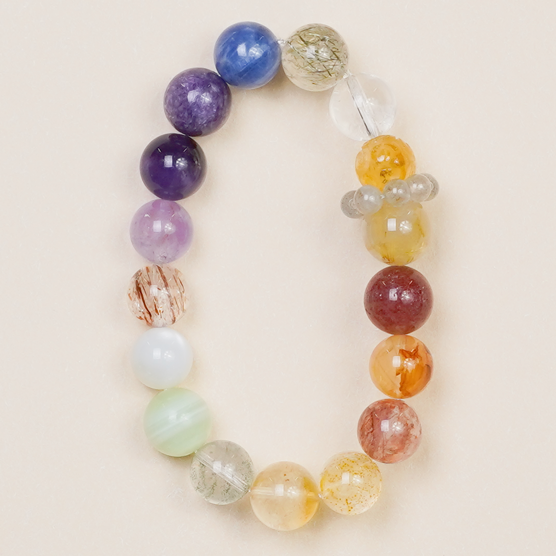 Seven Chakra Light Trail Bracelet
