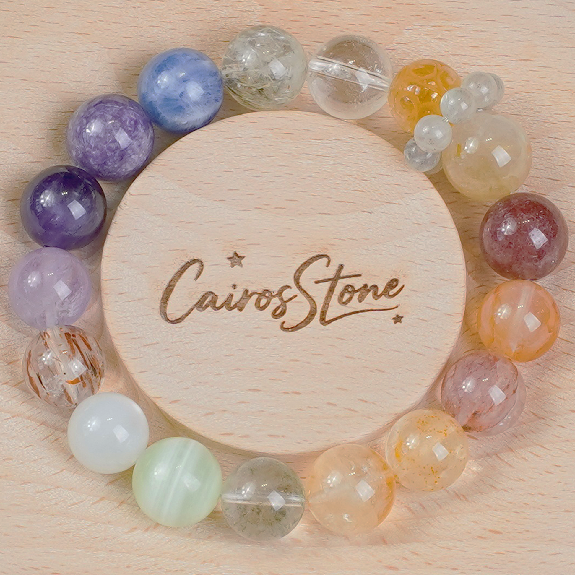 Seven Chakra Light Trail Bracelet