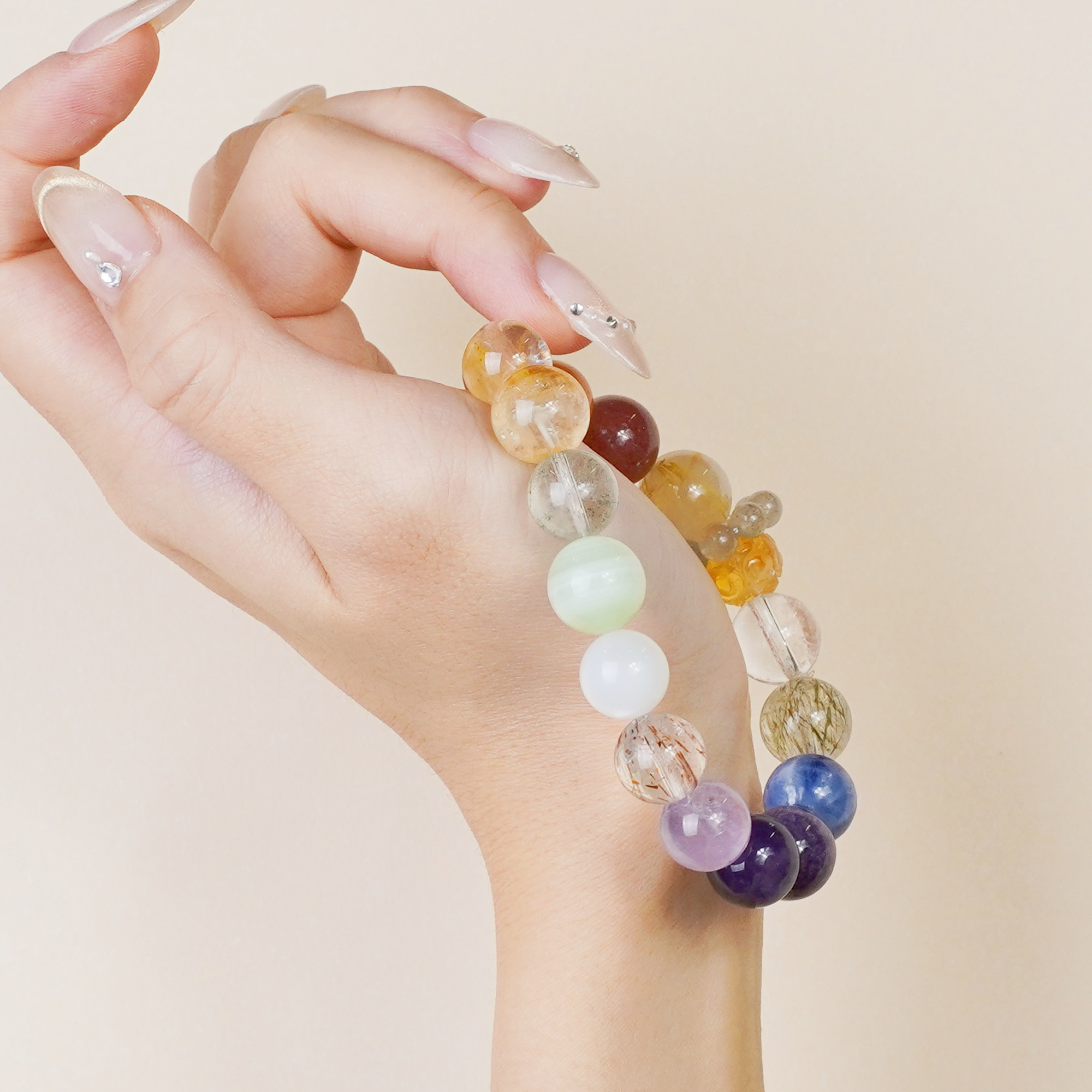 Seven Chakra Light Trail Bracelet