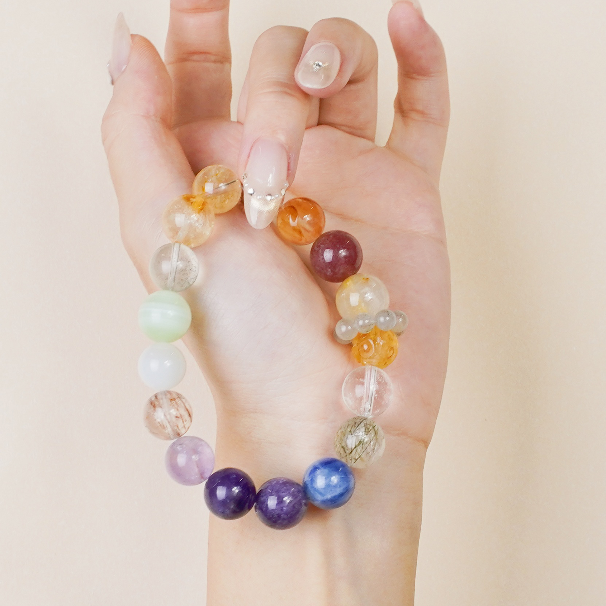 Seven Chakra Light Trail Bracelet