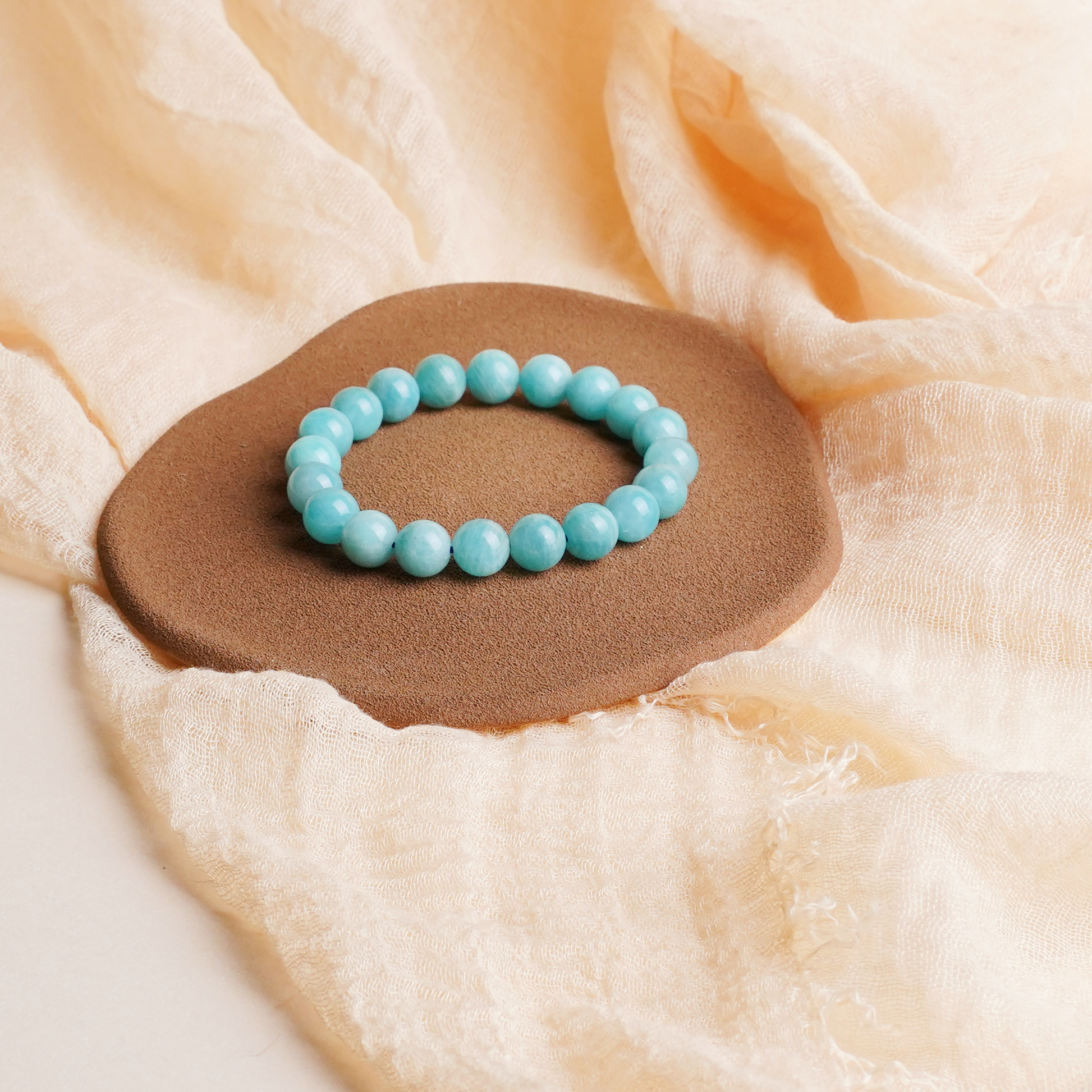 Throat Chakra Amazonite Bracelet