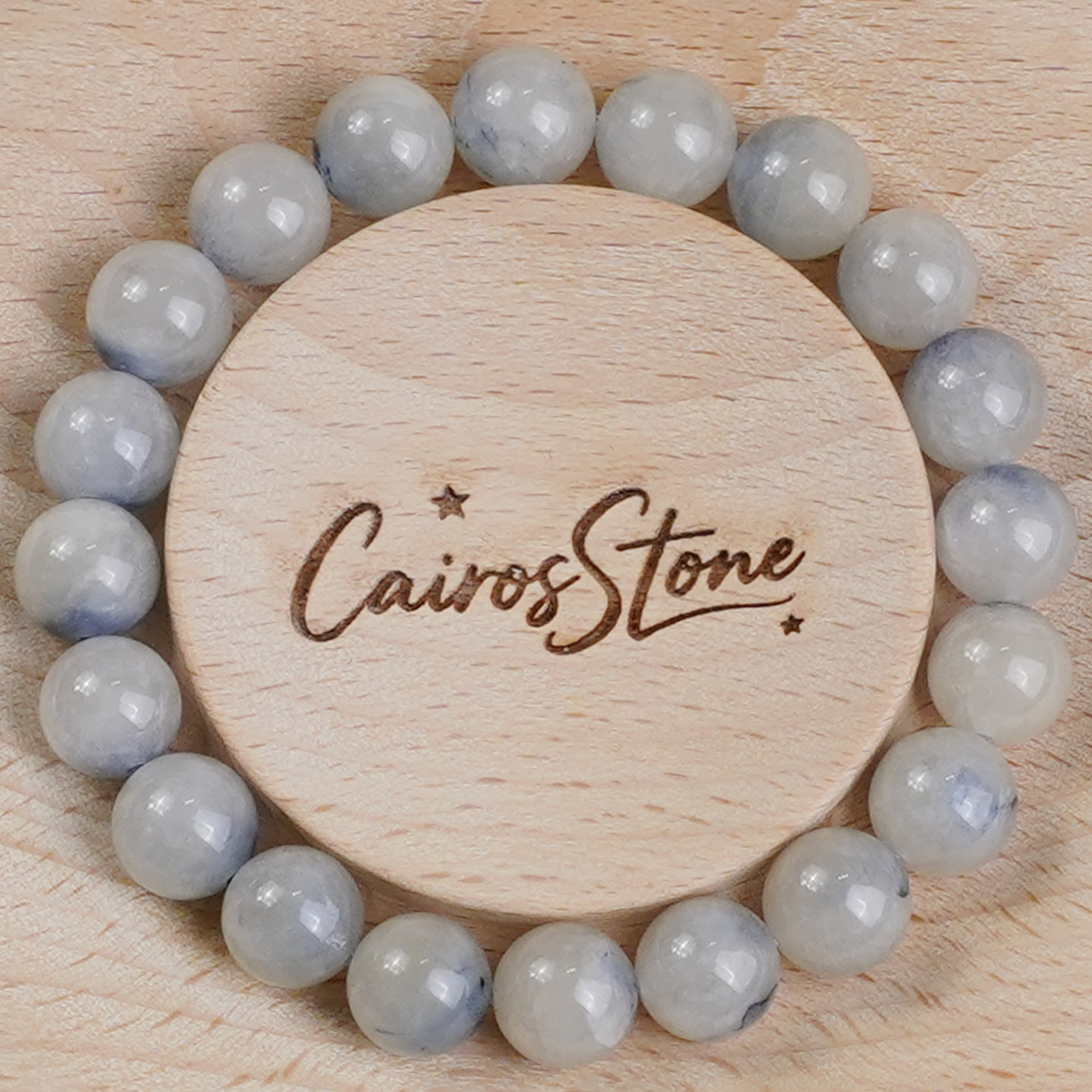 Third Eye Rabbit Hair Crystal Bracelet