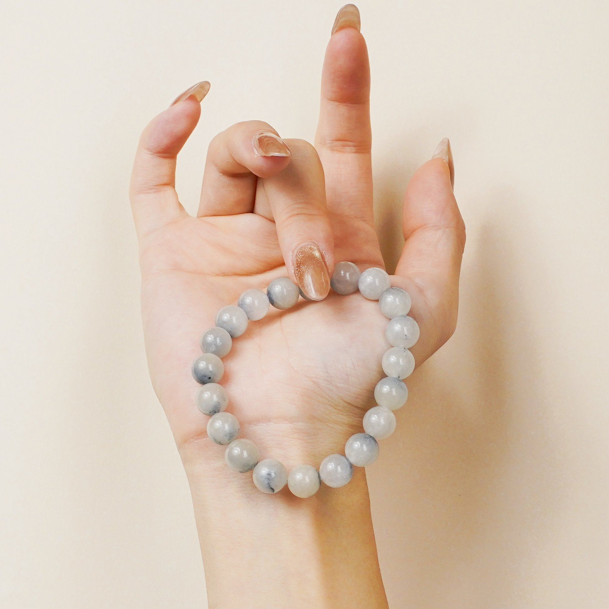 Third Eye Rabbit Hair Crystal Bracelet