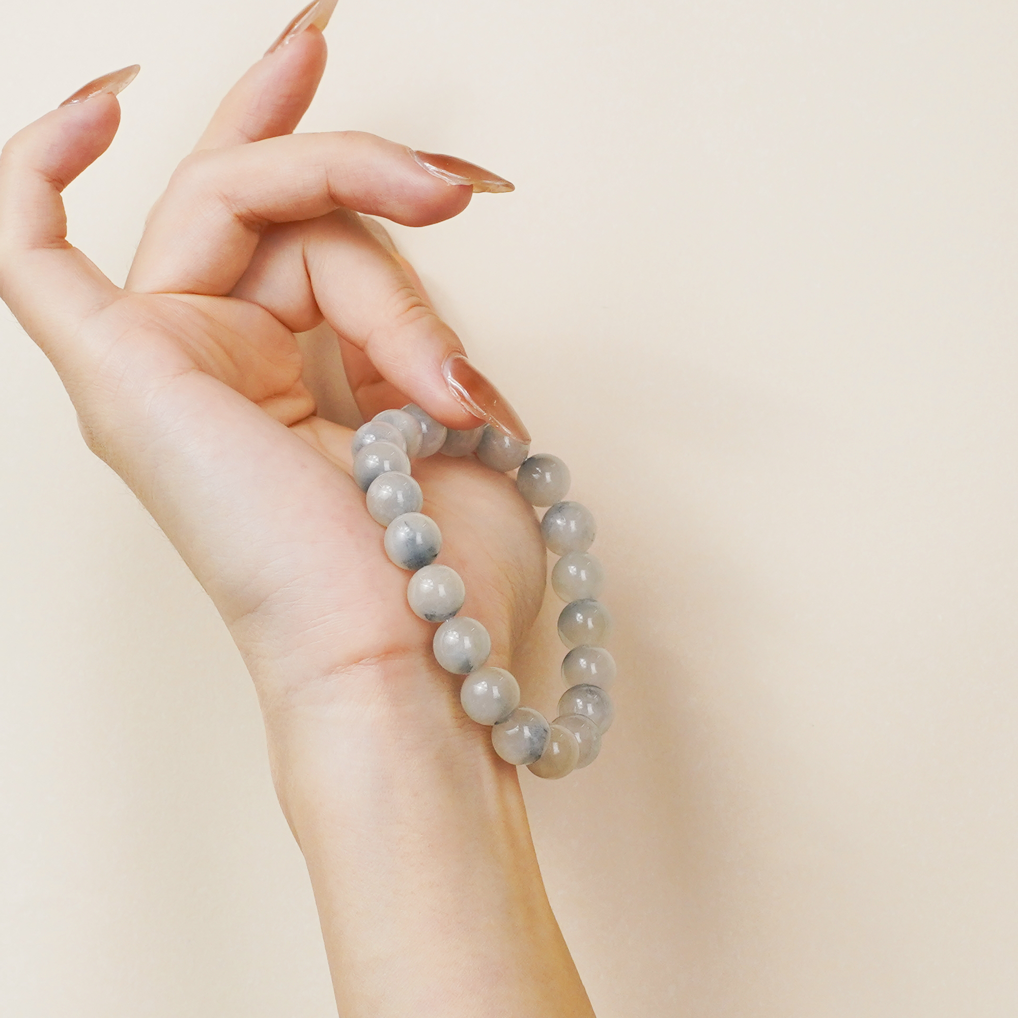 Third Eye Rabbit Hair Crystal Bracelet