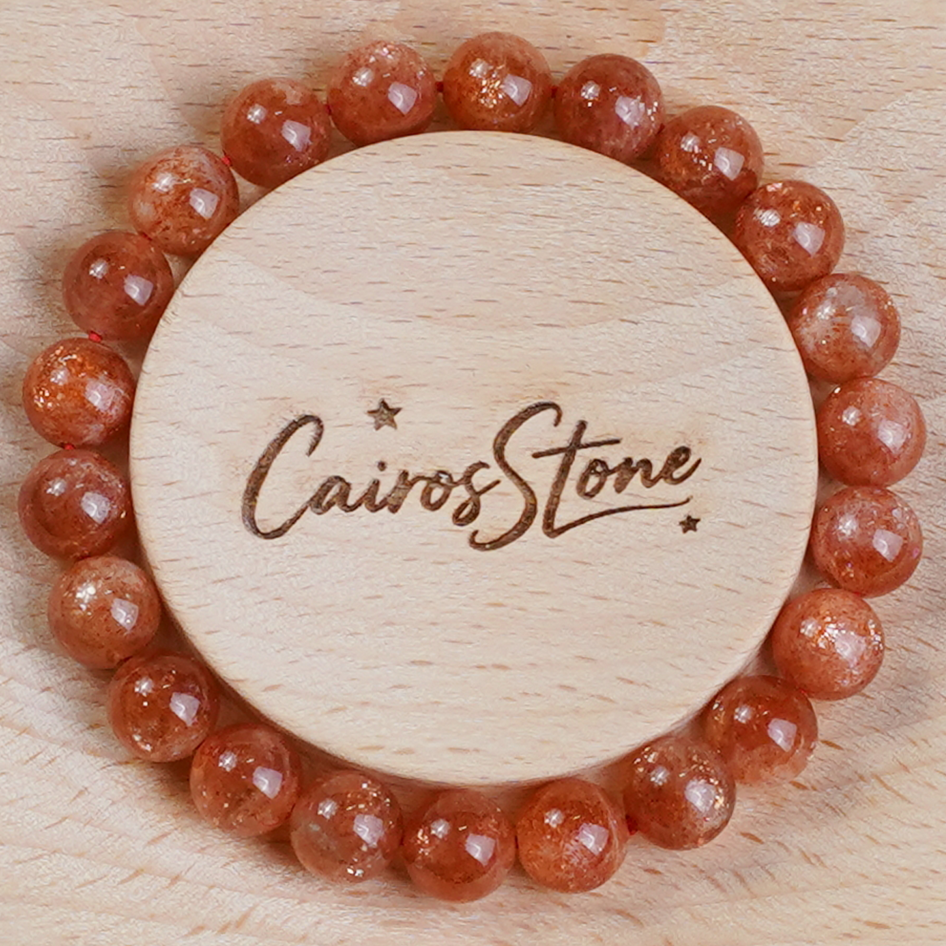 Sacral Chakra Sunstone Bracelet