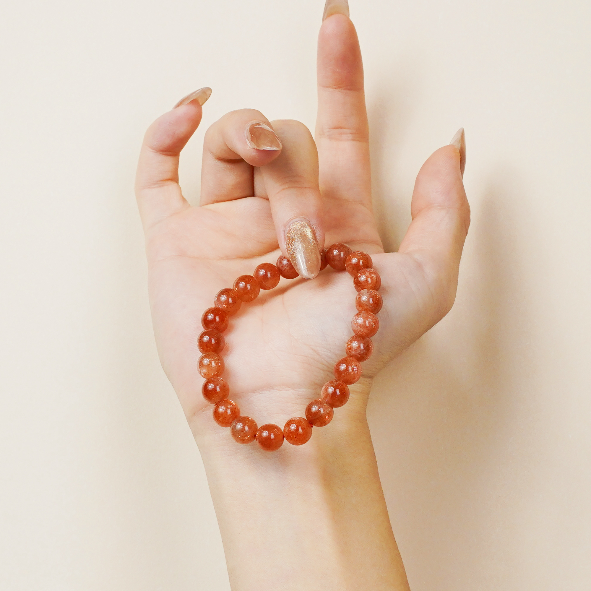 Sacral Chakra Sunstone Bracelet