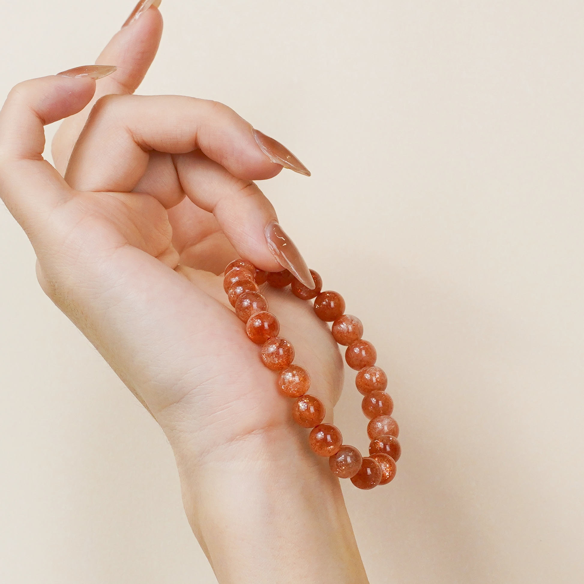 Sacral Chakra Sunstone Bracelet