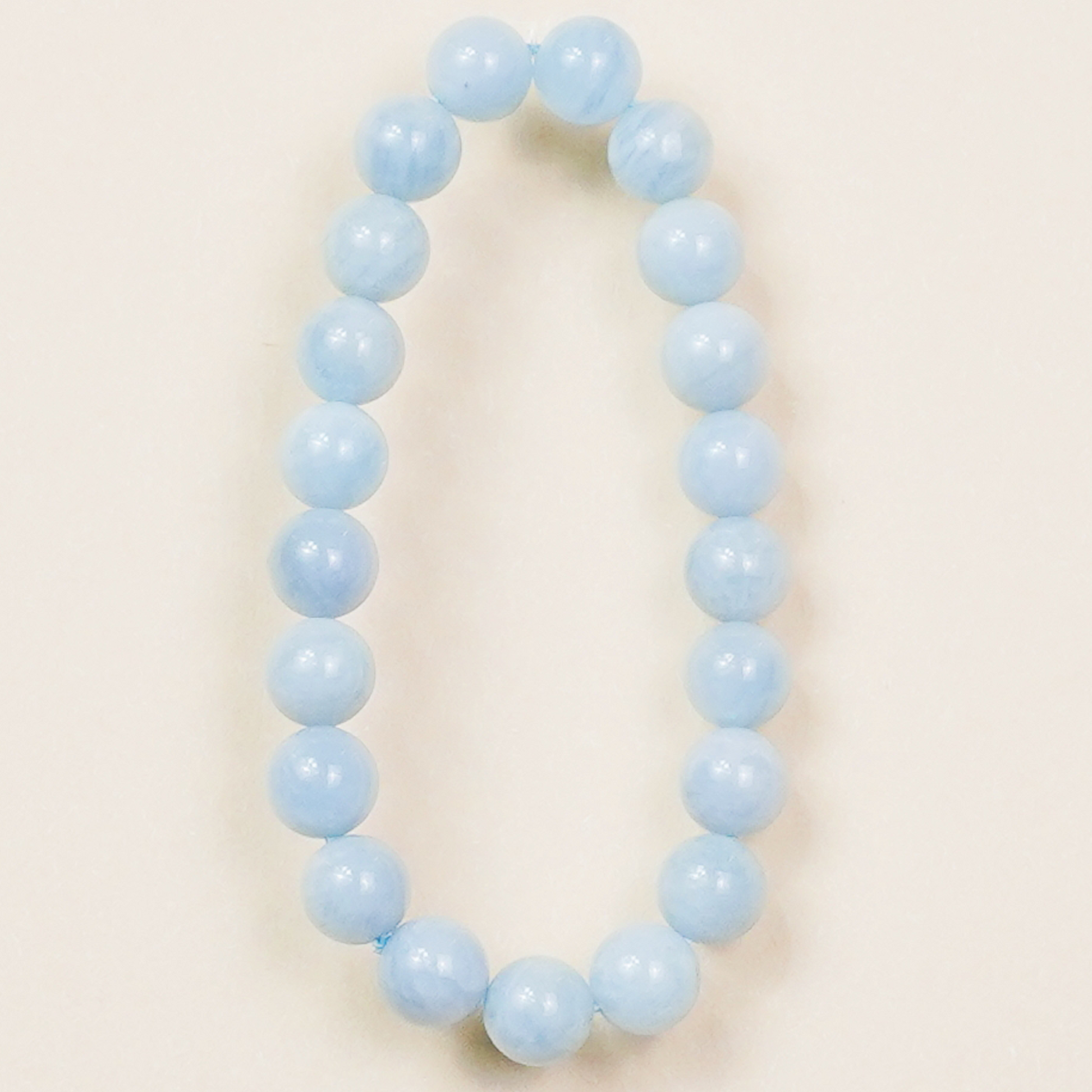 Throat Chakra Aquamarine Bracelet