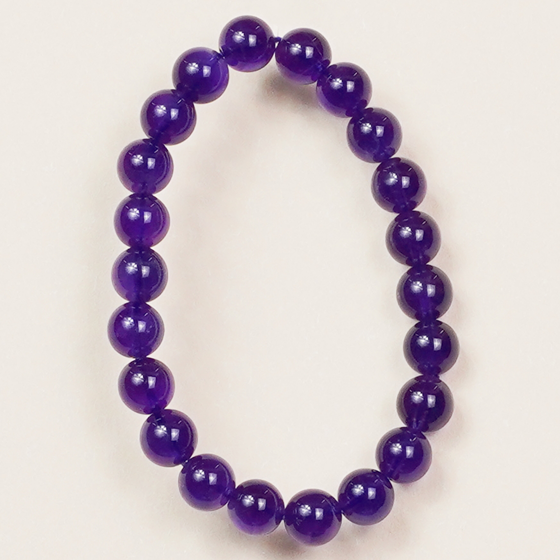 Crown Chakra Uruguayan Amethyst Bracelet