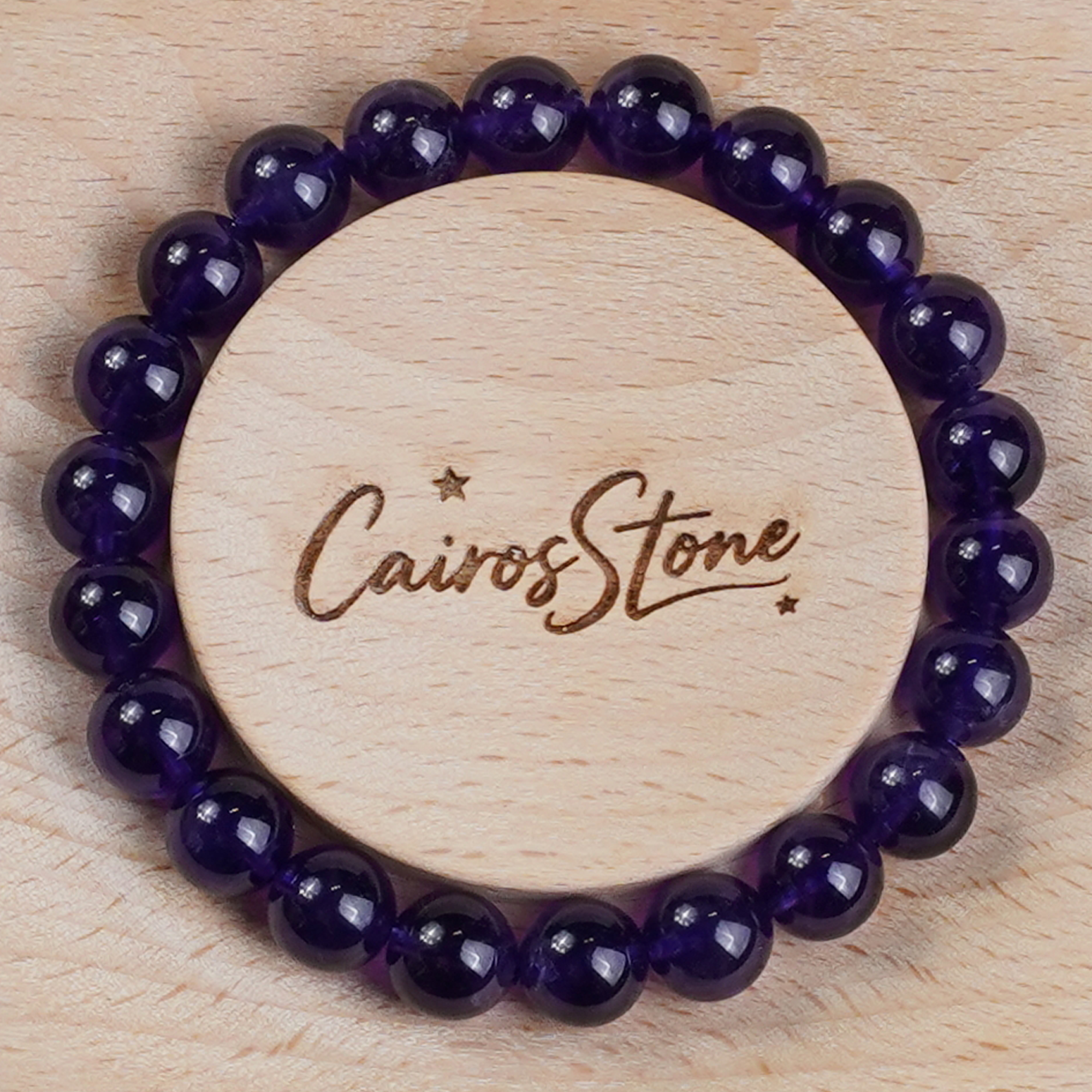 Crown Chakra Uruguayan Amethyst Bracelet
