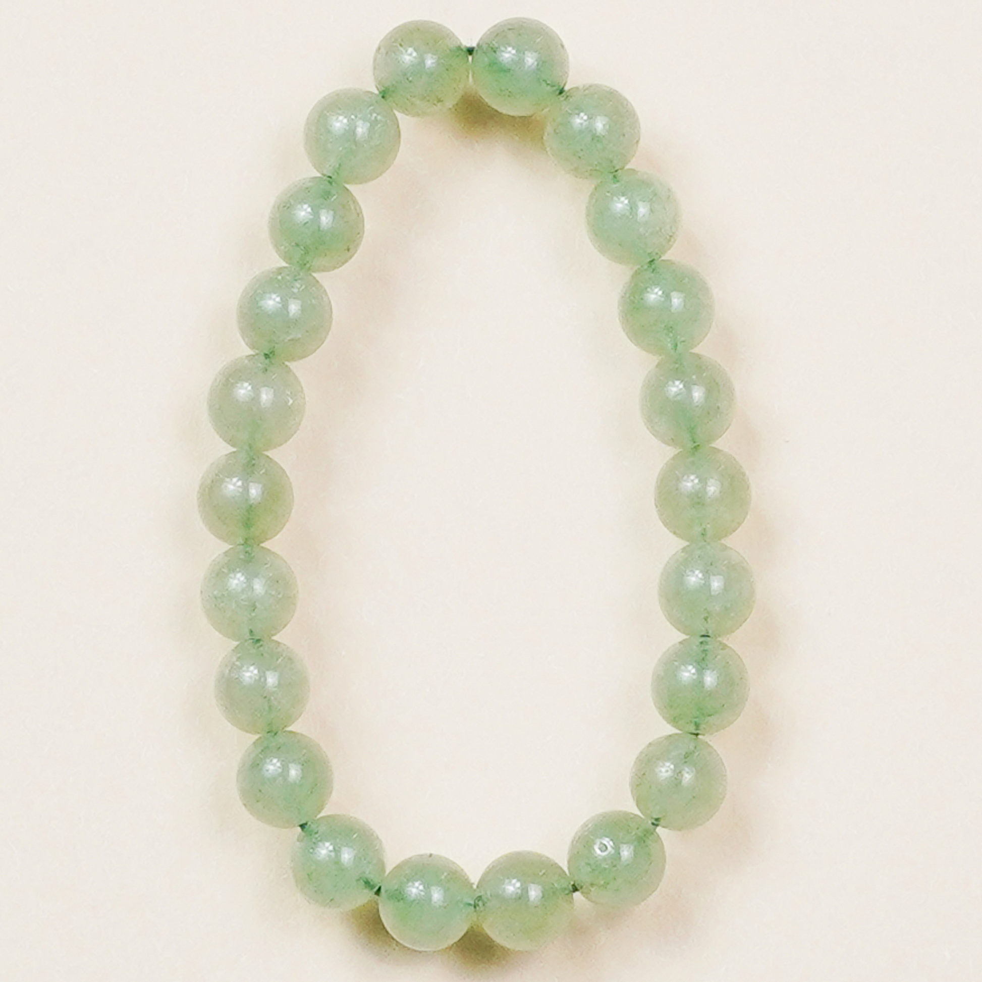 Heart Chakra Green Strawberry Quartz Bracelet