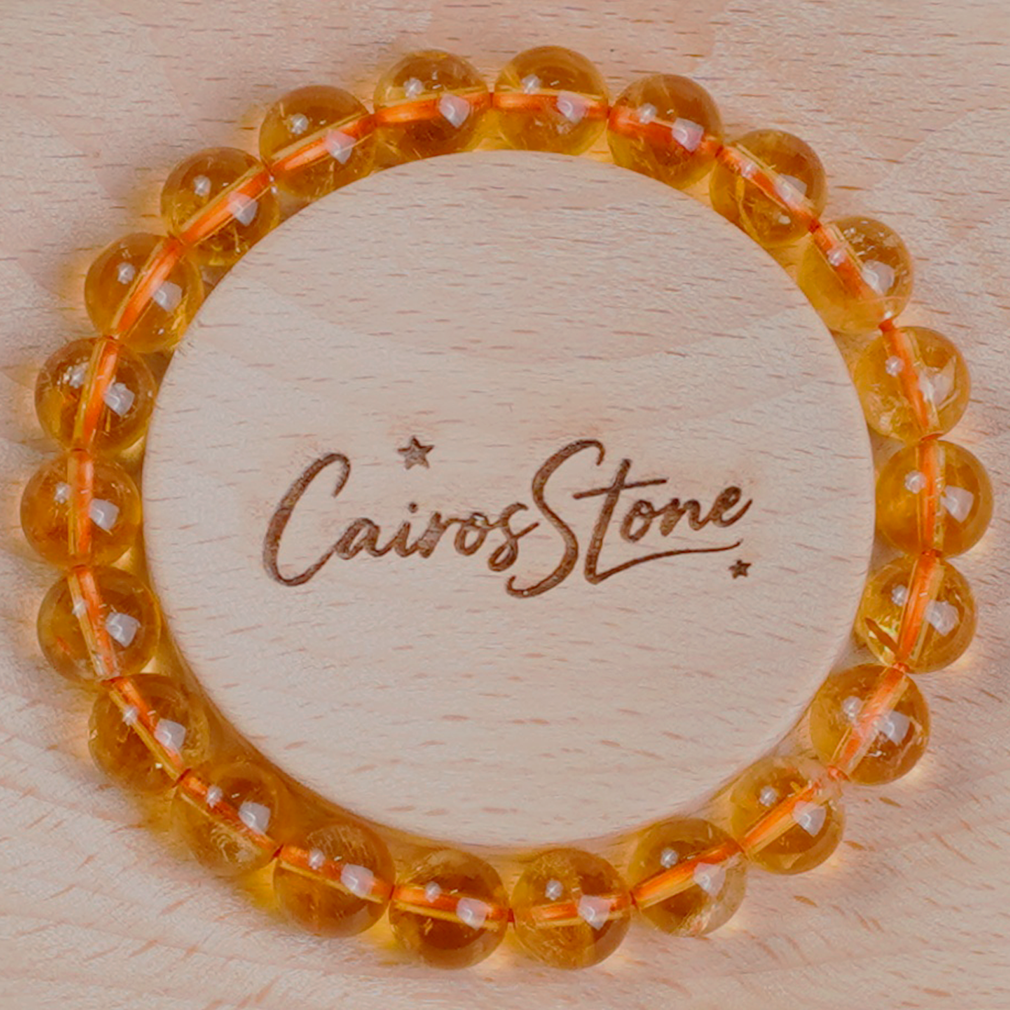 Solar Plexus Chakra Citrine Bracelet