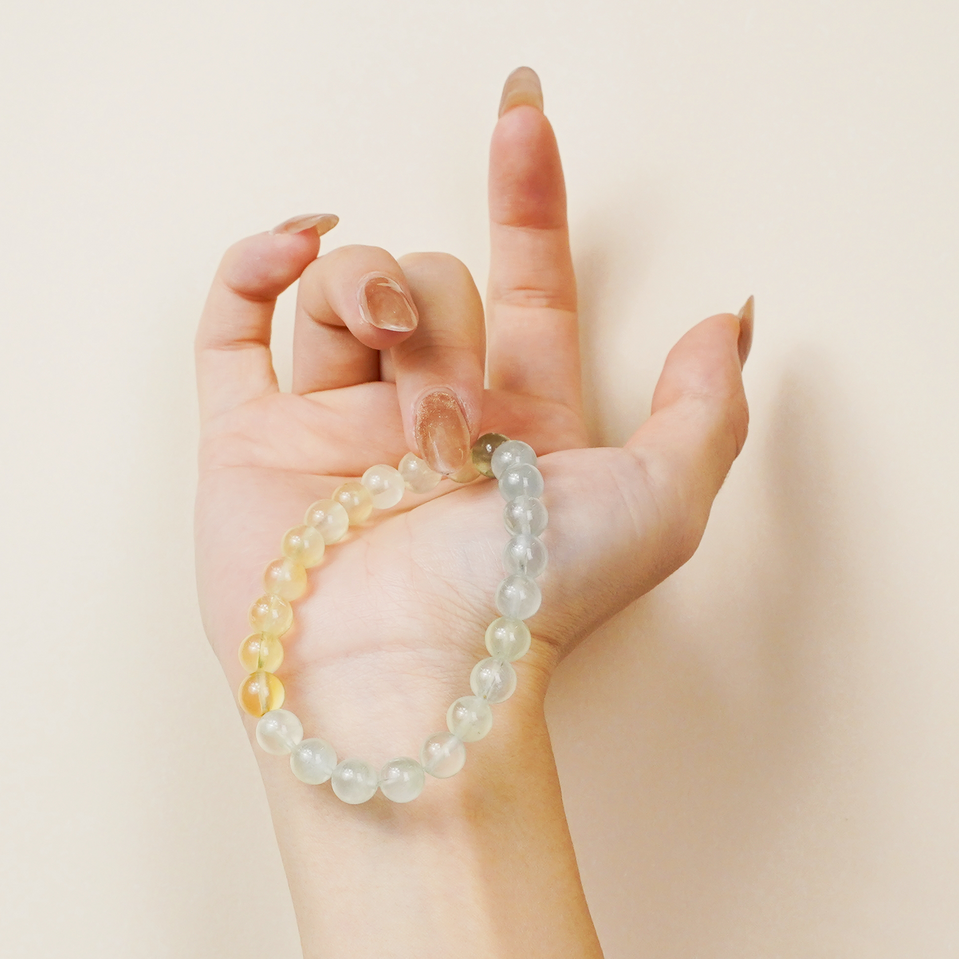 Heart Chakra Prehnite Bracelet