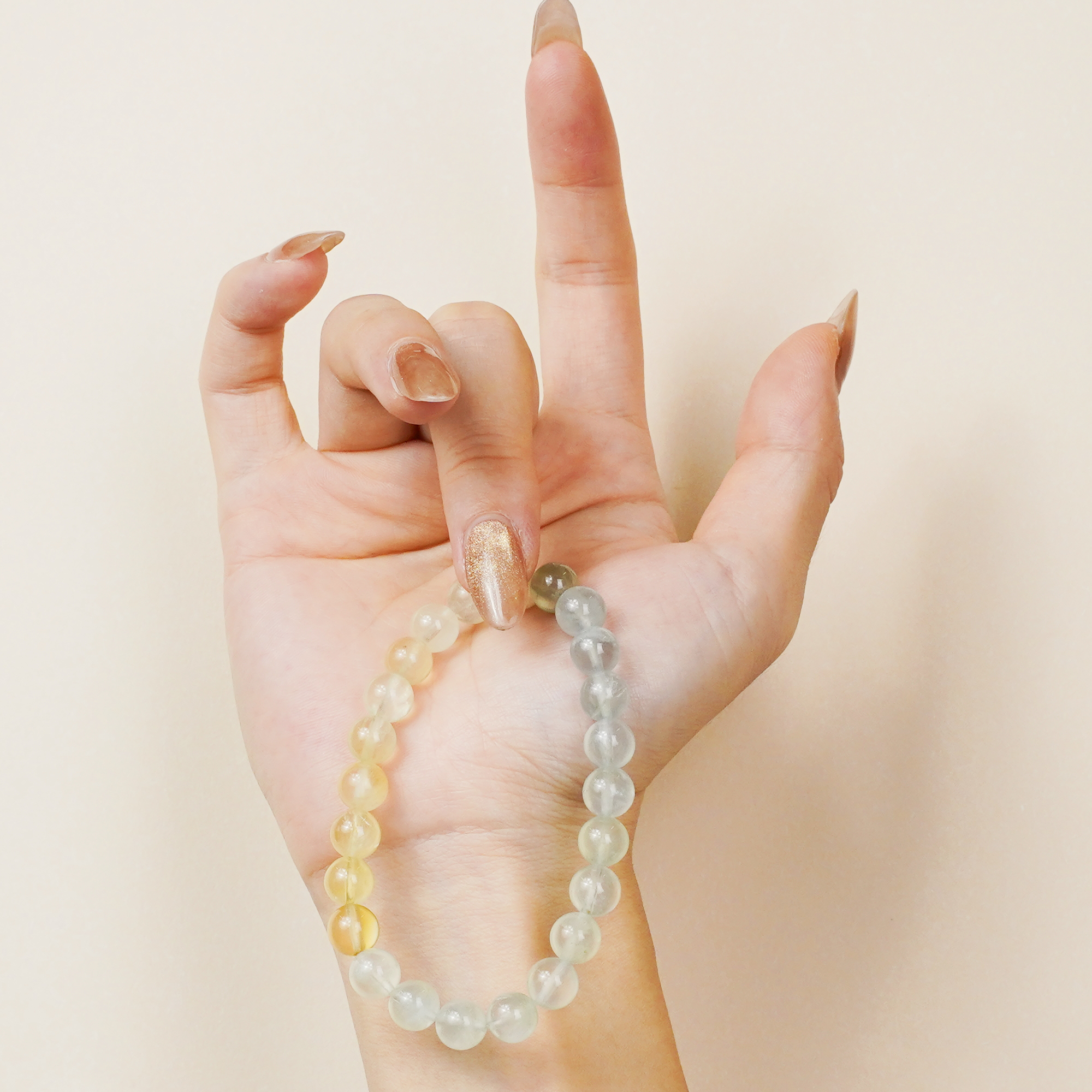 Heart Chakra Prehnite Bracelet