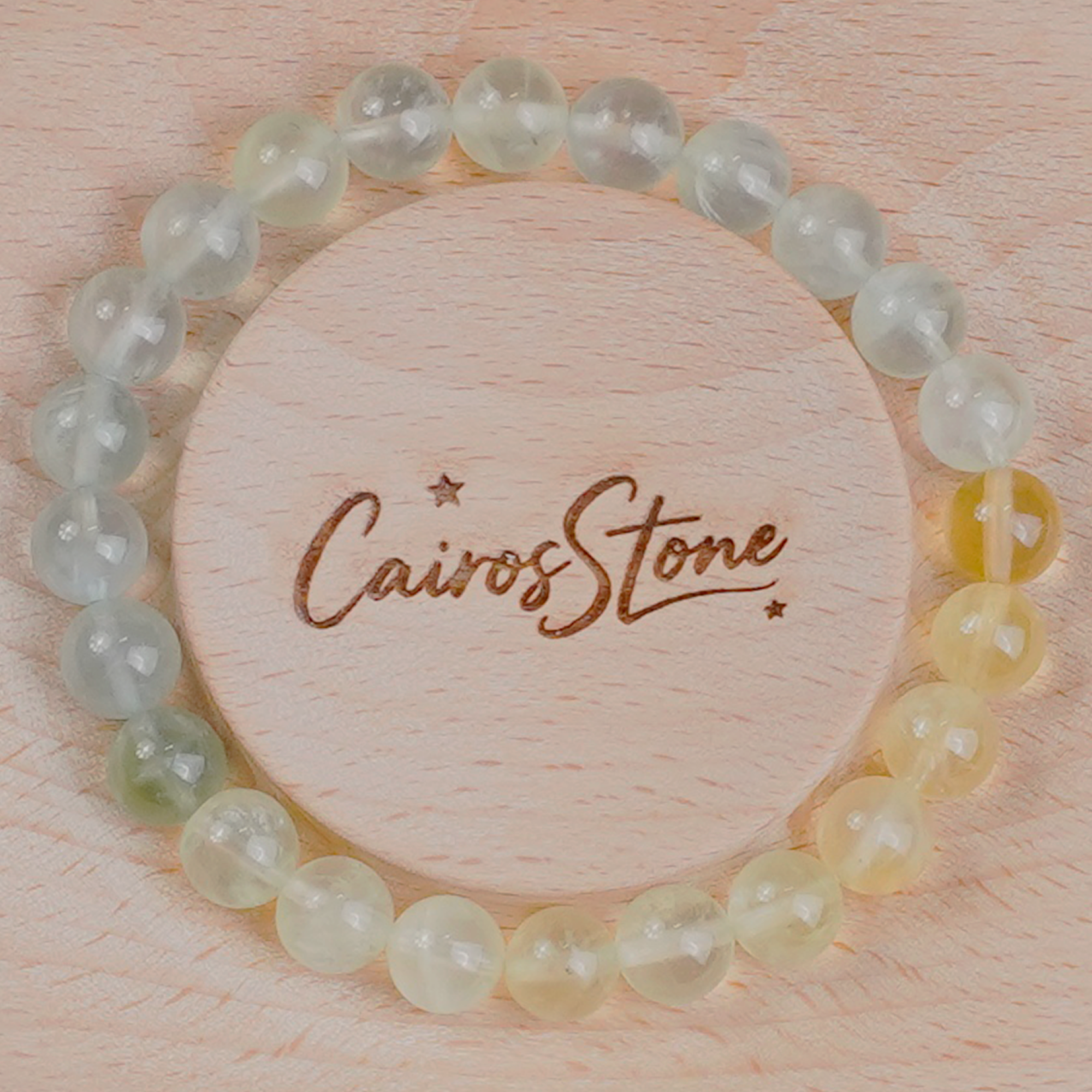 Heart Chakra Prehnite Bracelet