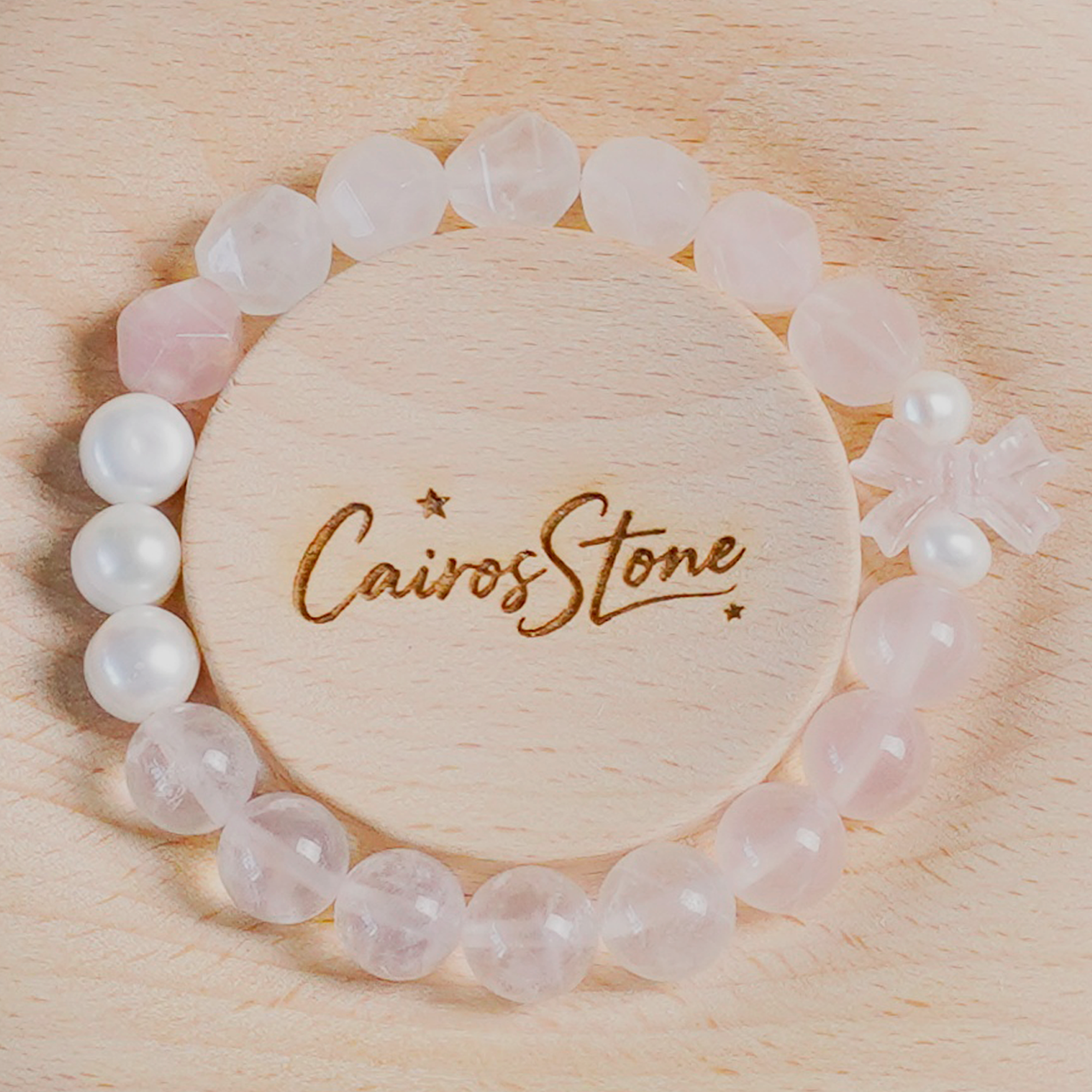 Bowknot Playful Girl Pearl Bracelet