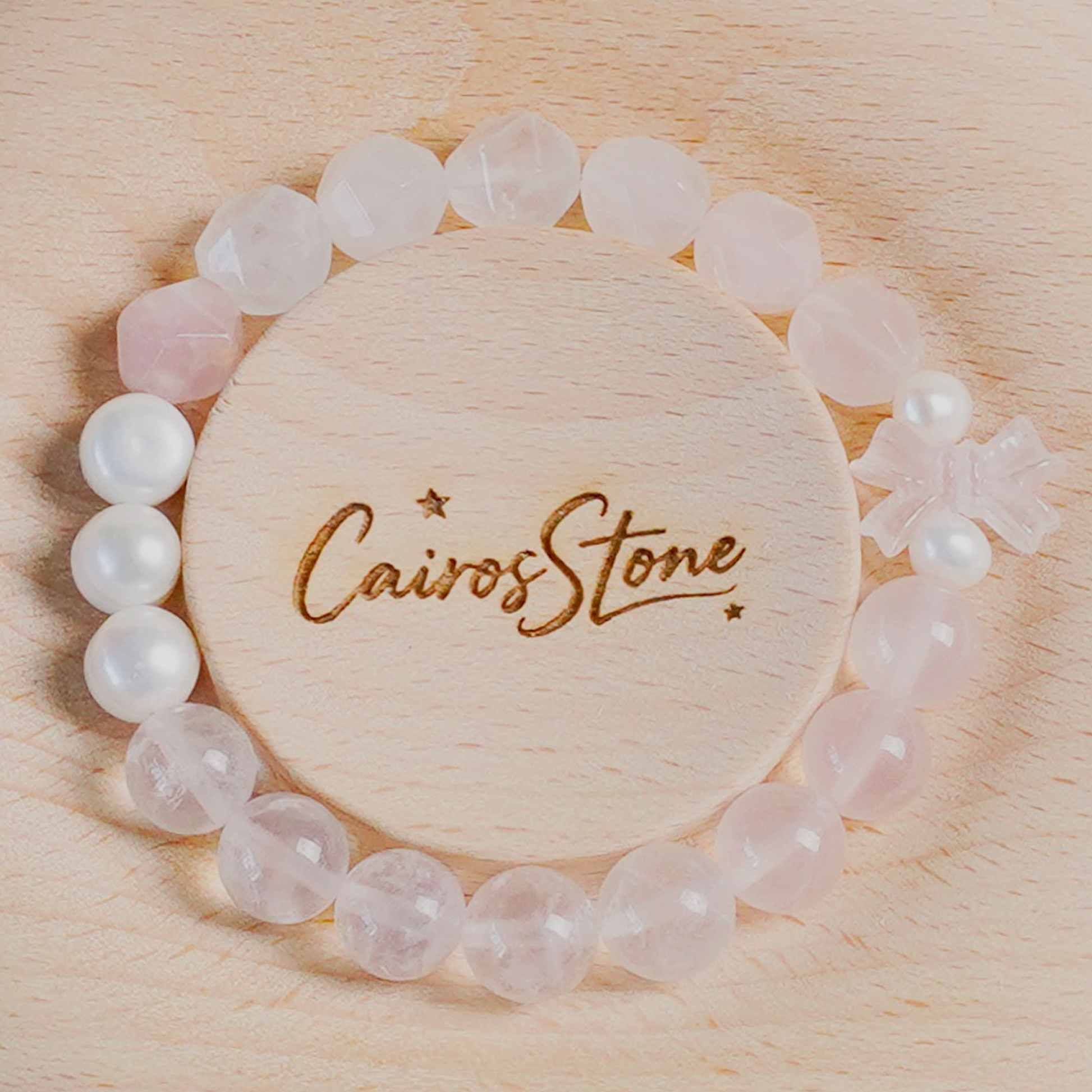 Bowknot Playful Girl Pearl Bracelet