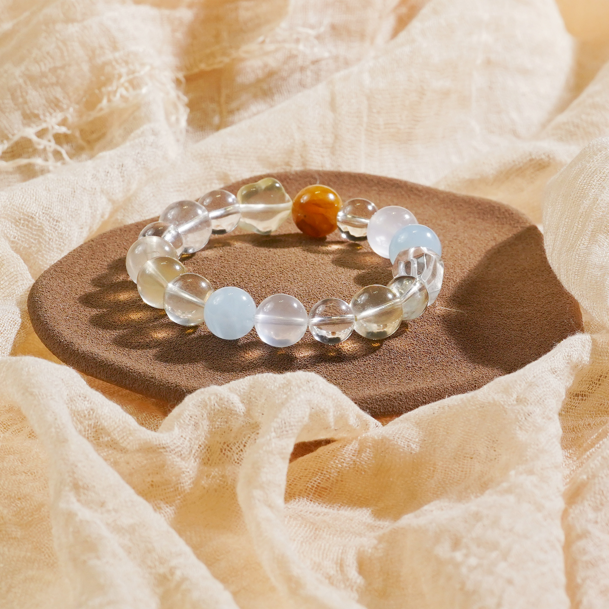 Cosmic Light Collection Crystal Bracelet