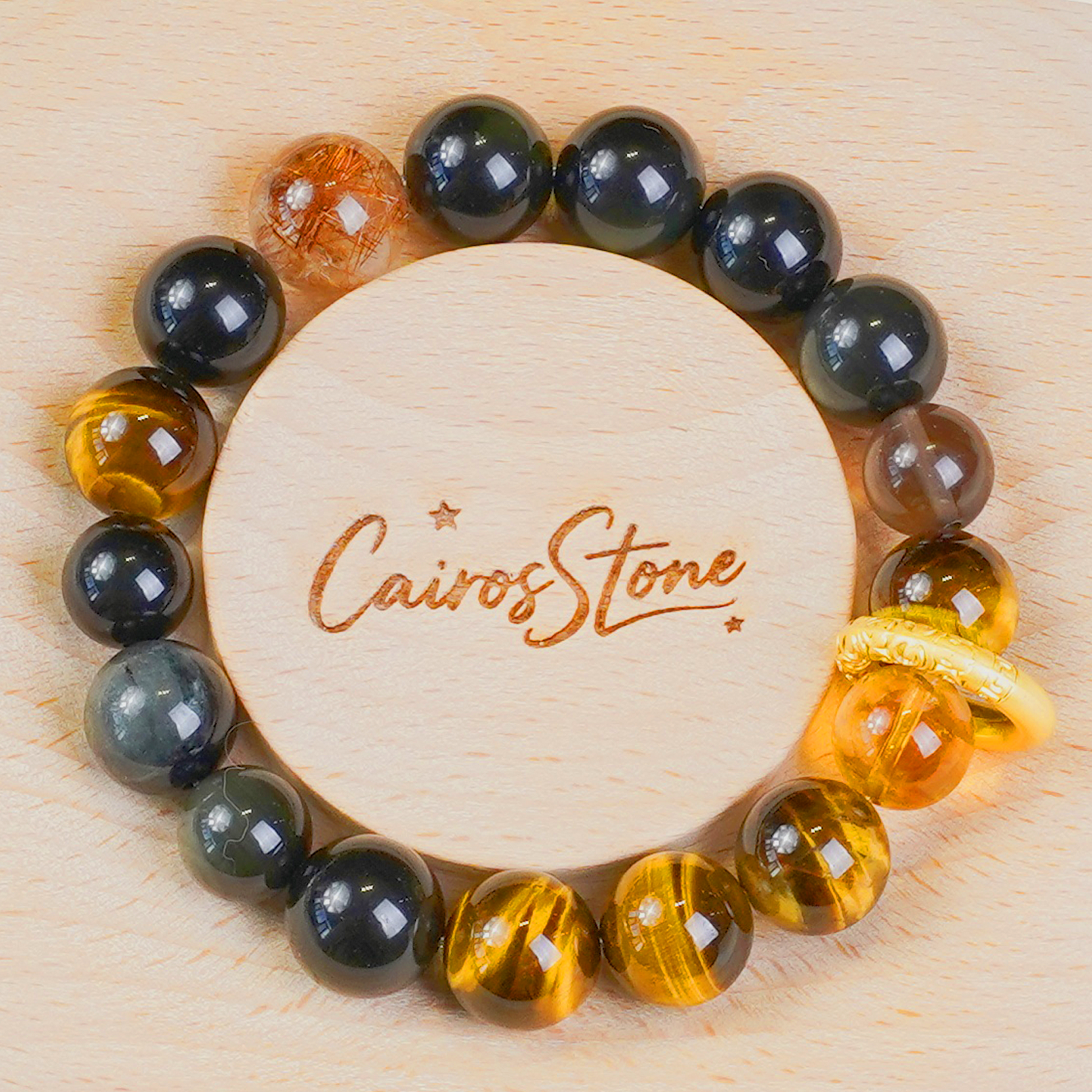 Saturn Realm Crystal Bracelet