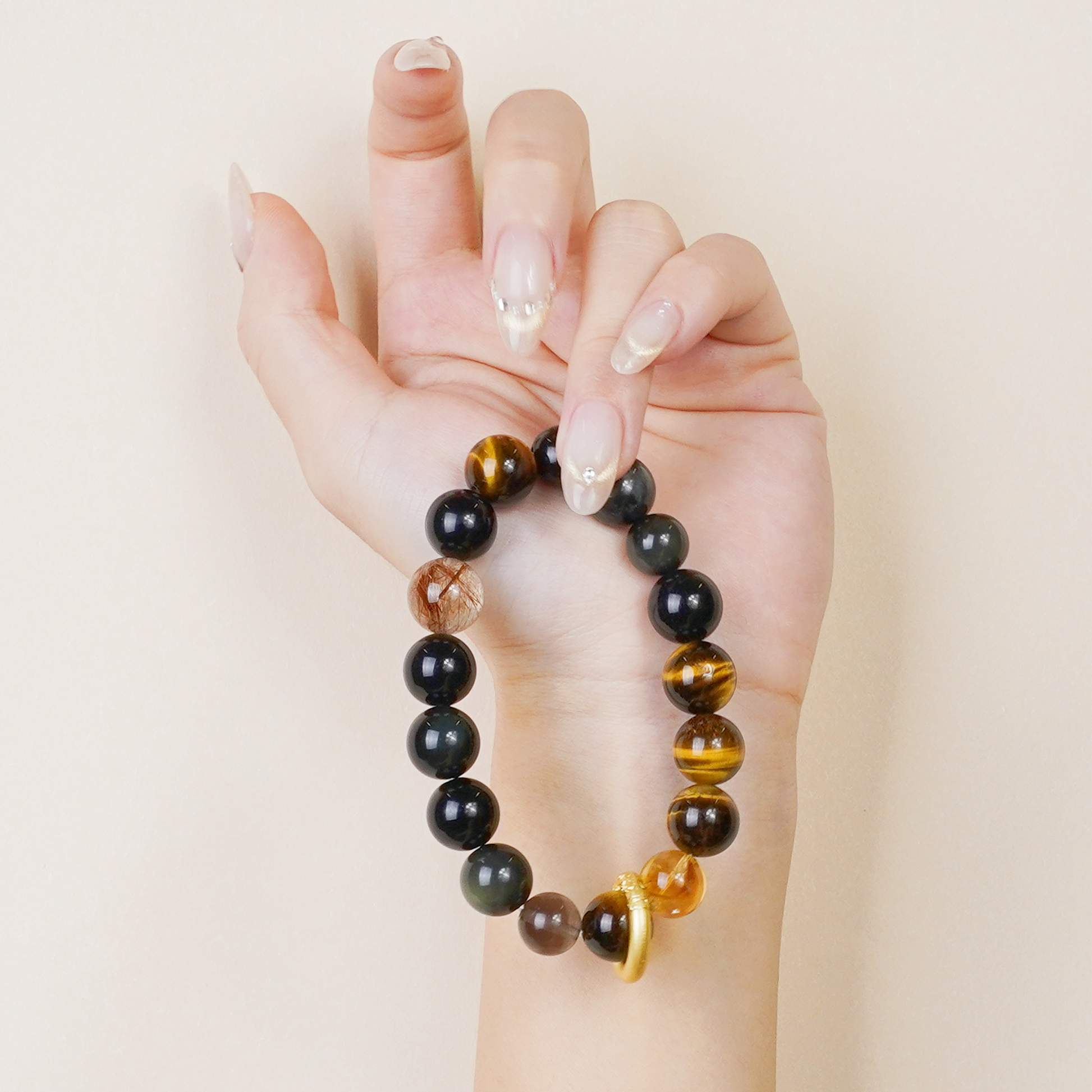 Saturn Realm Crystal Bracelet