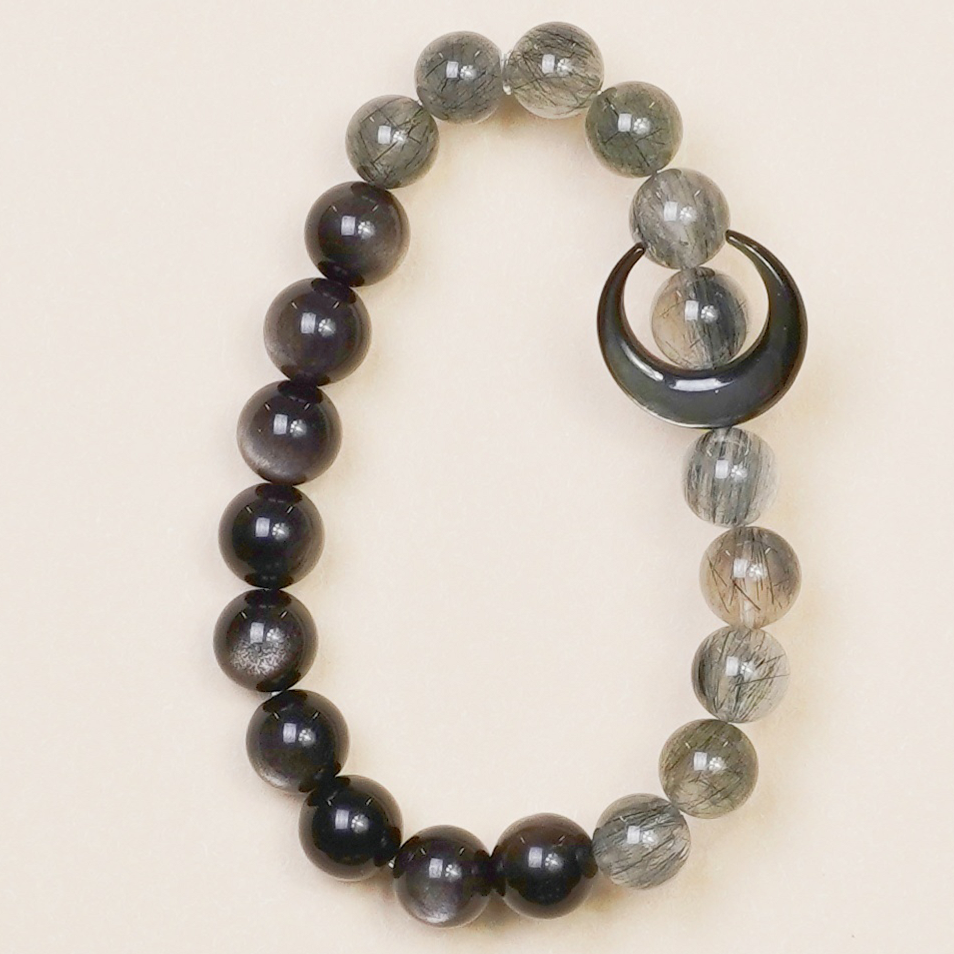 Moonlit Night Ink Shadow Bracelet