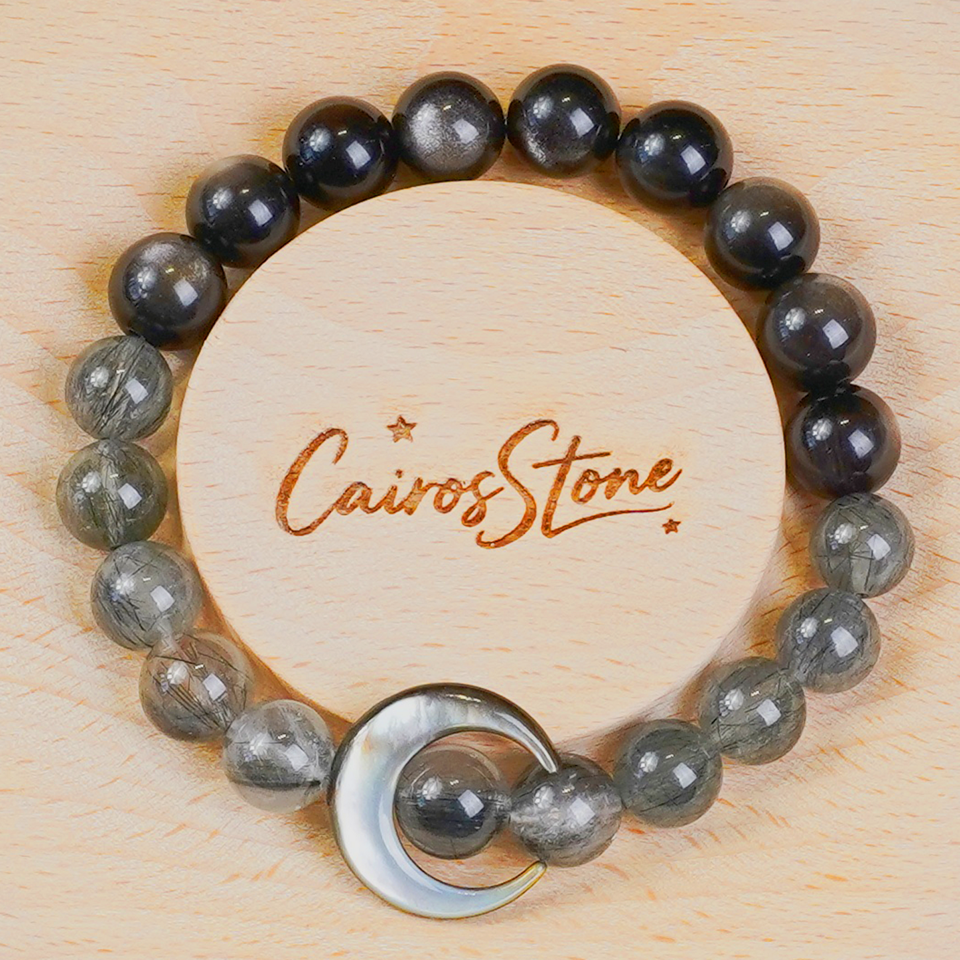 Moonlit Night Ink Shadow Bracelet