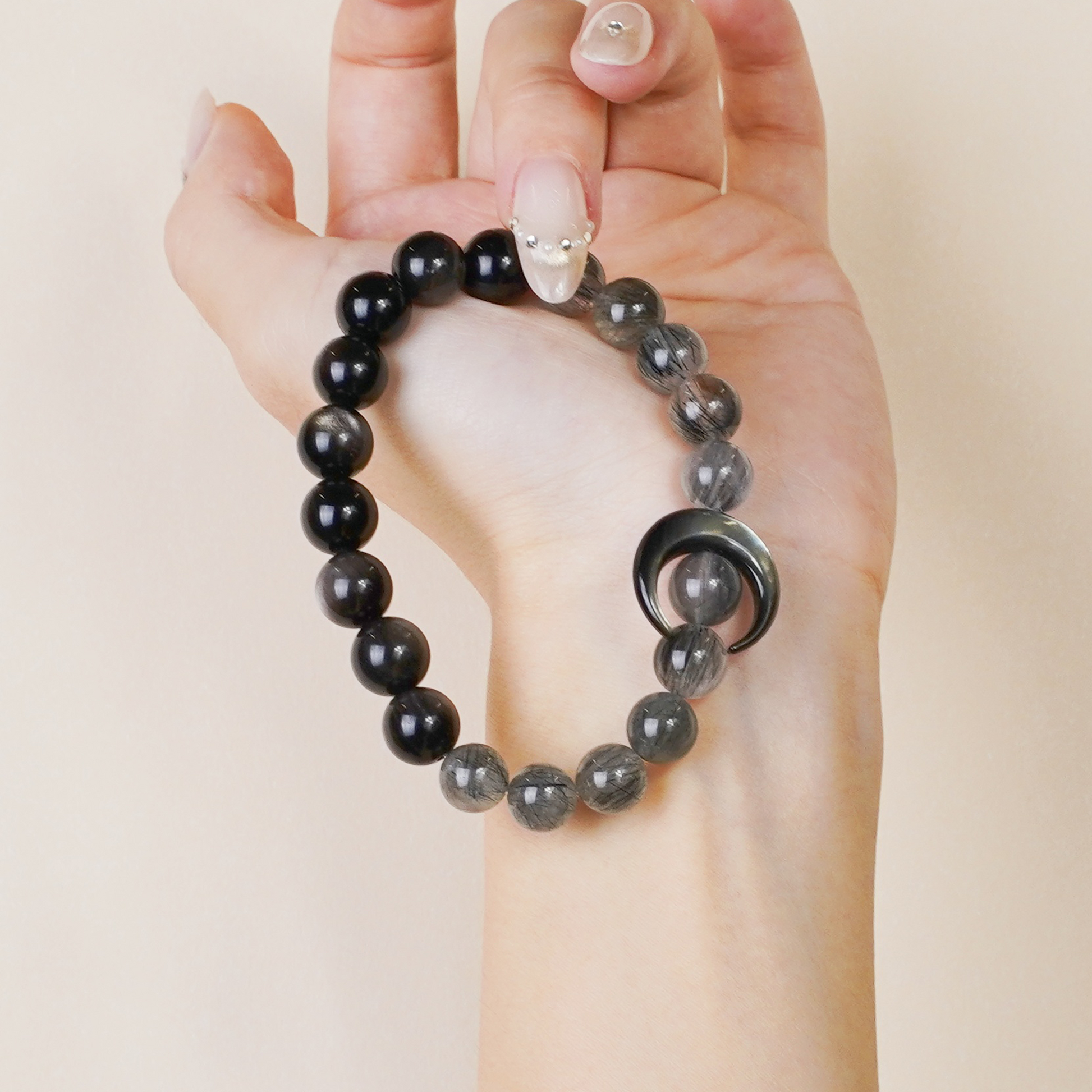 Moonlit Night Ink Shadow Bracelet