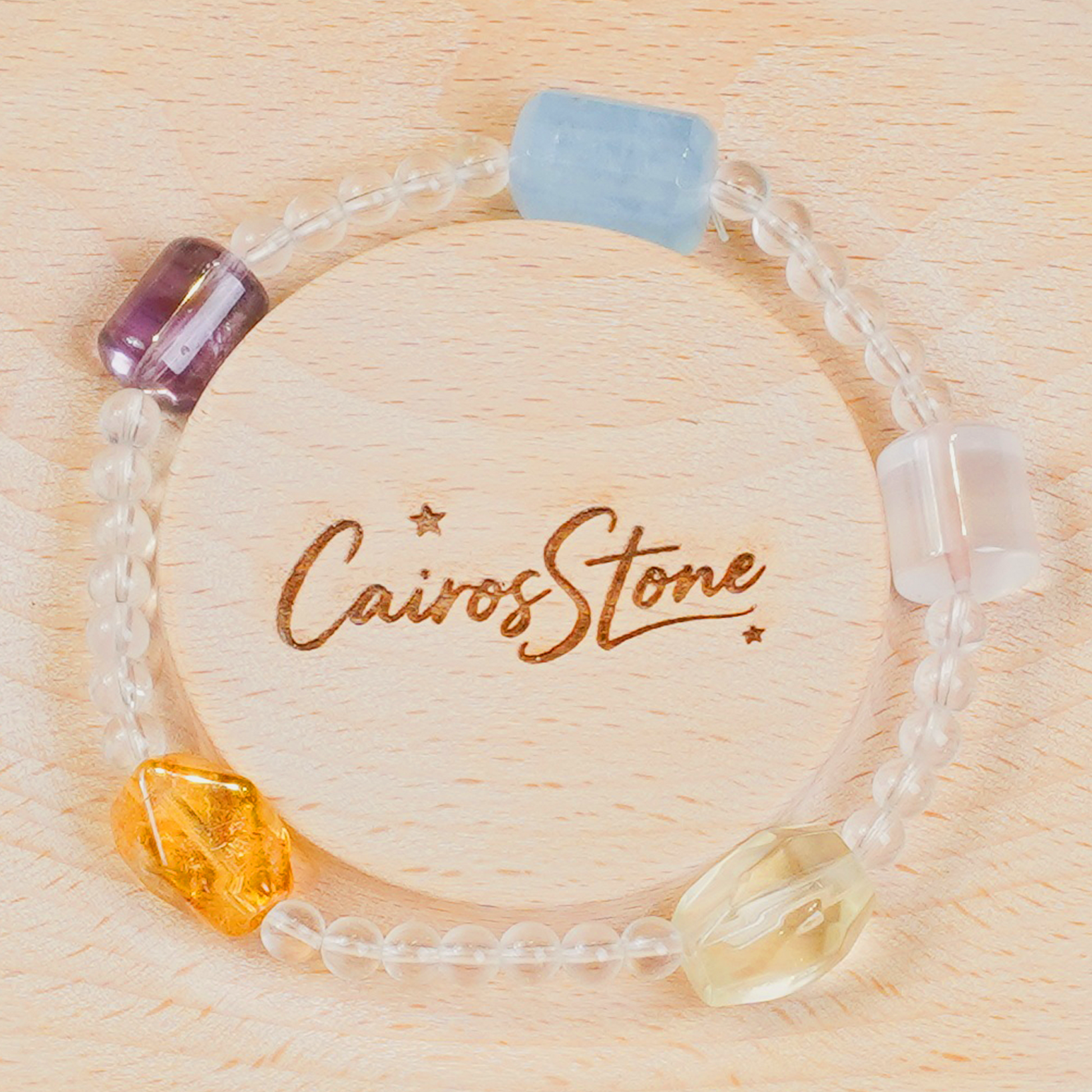 Cosmic Debris Crystal Bracelet