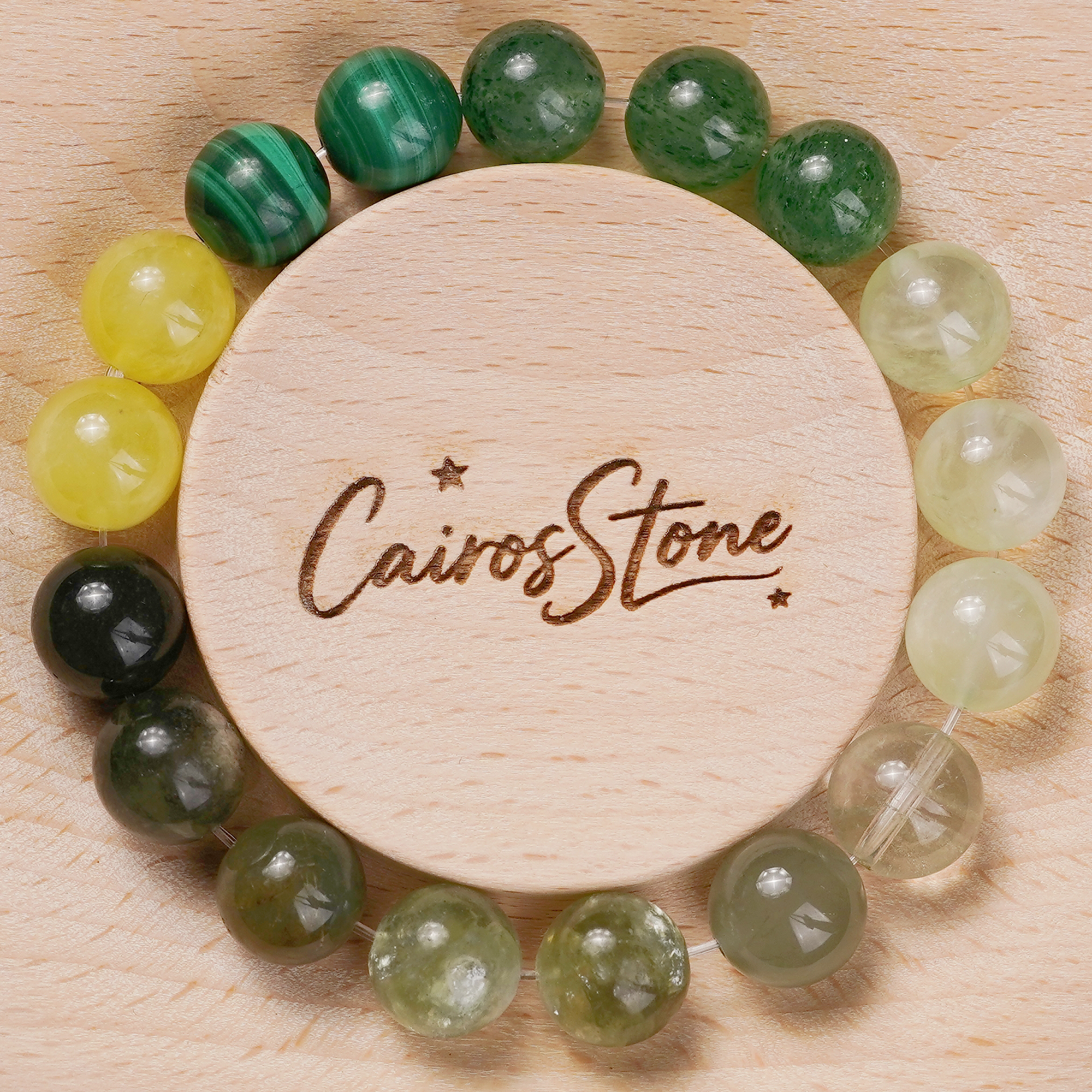 Wood Element Crystal Bracelet