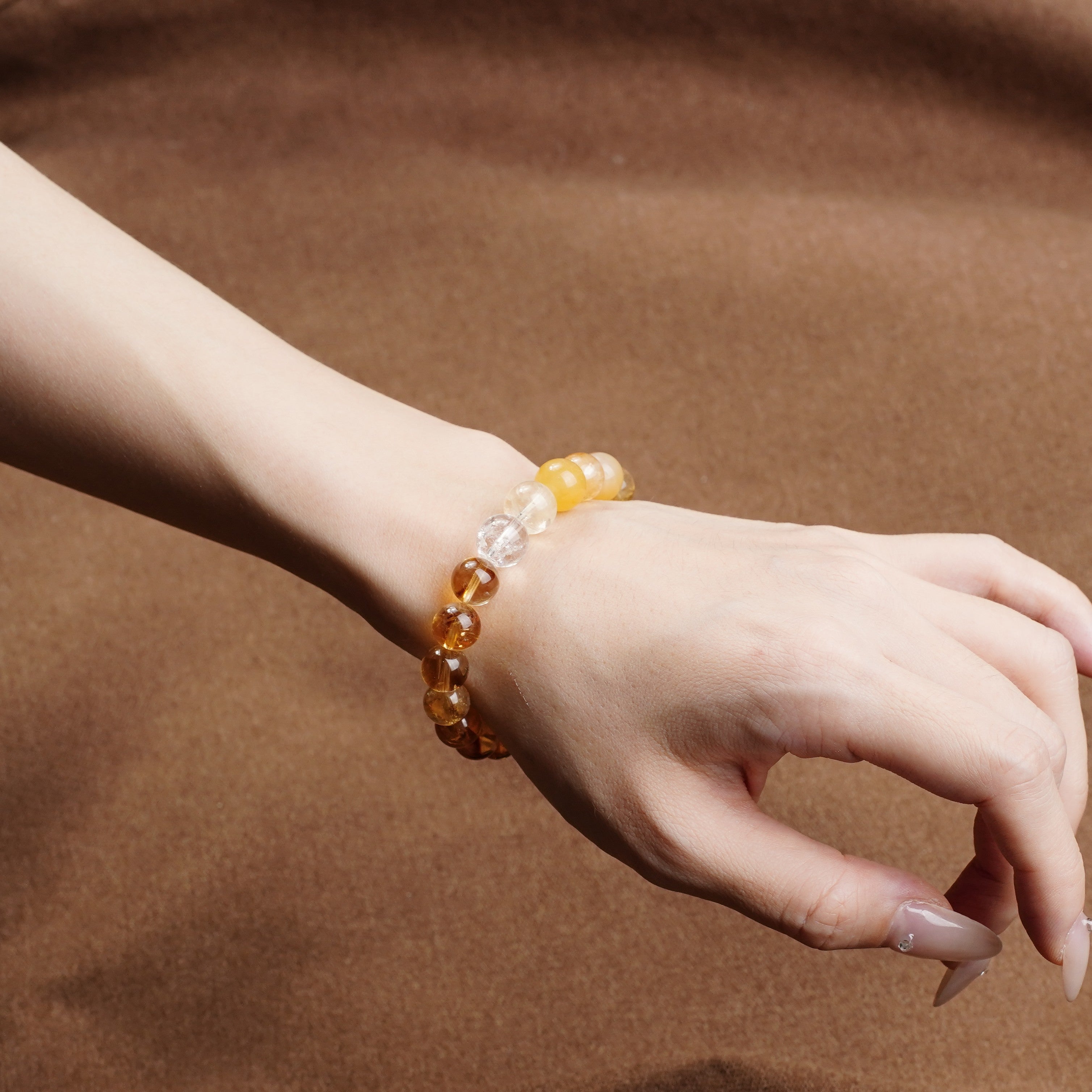 Metal Element Crystal Bracelet