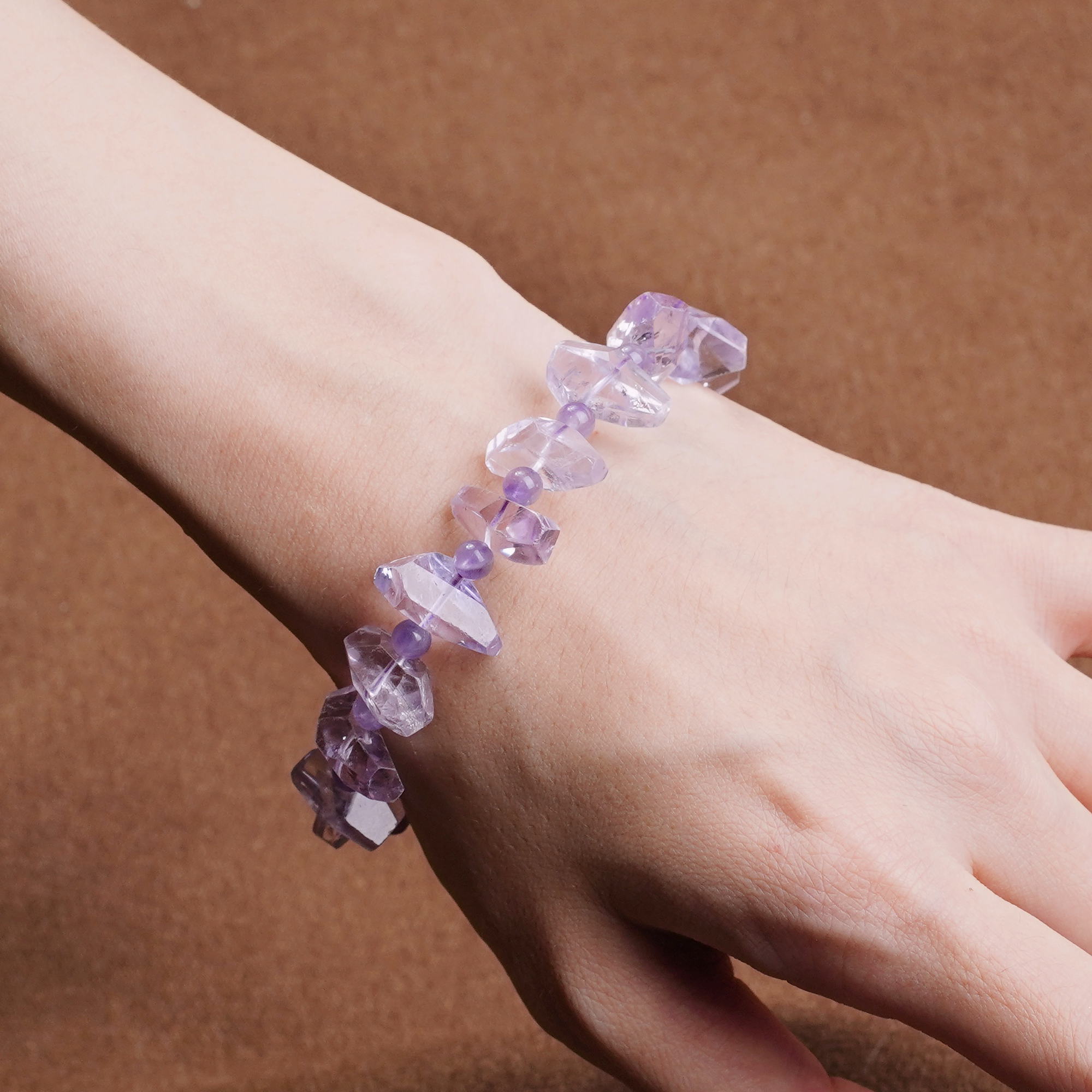 Amethyst Mystery Natural Irregular Bracelet