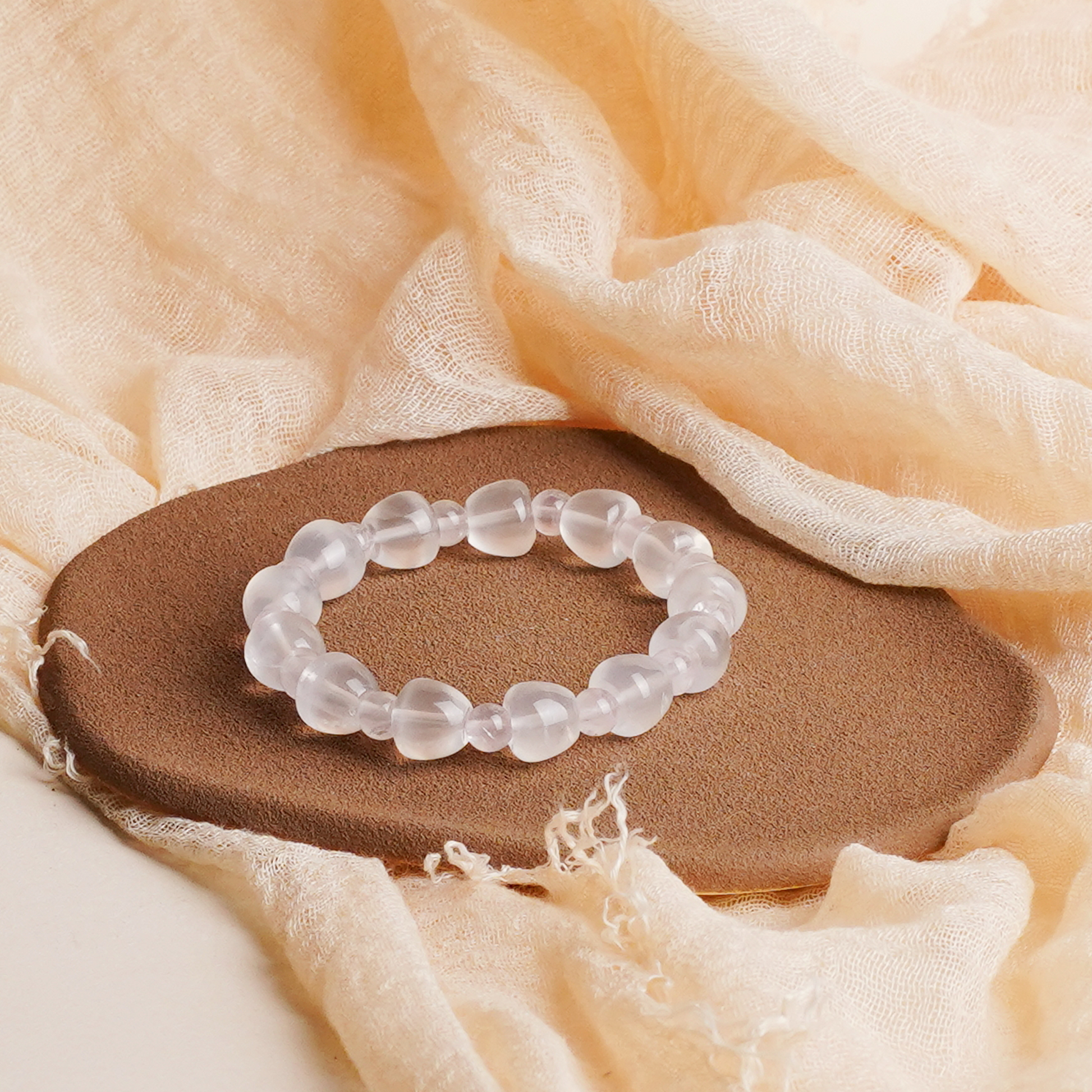 Journey to the Garden of Eden Rose Quartz Bracelet