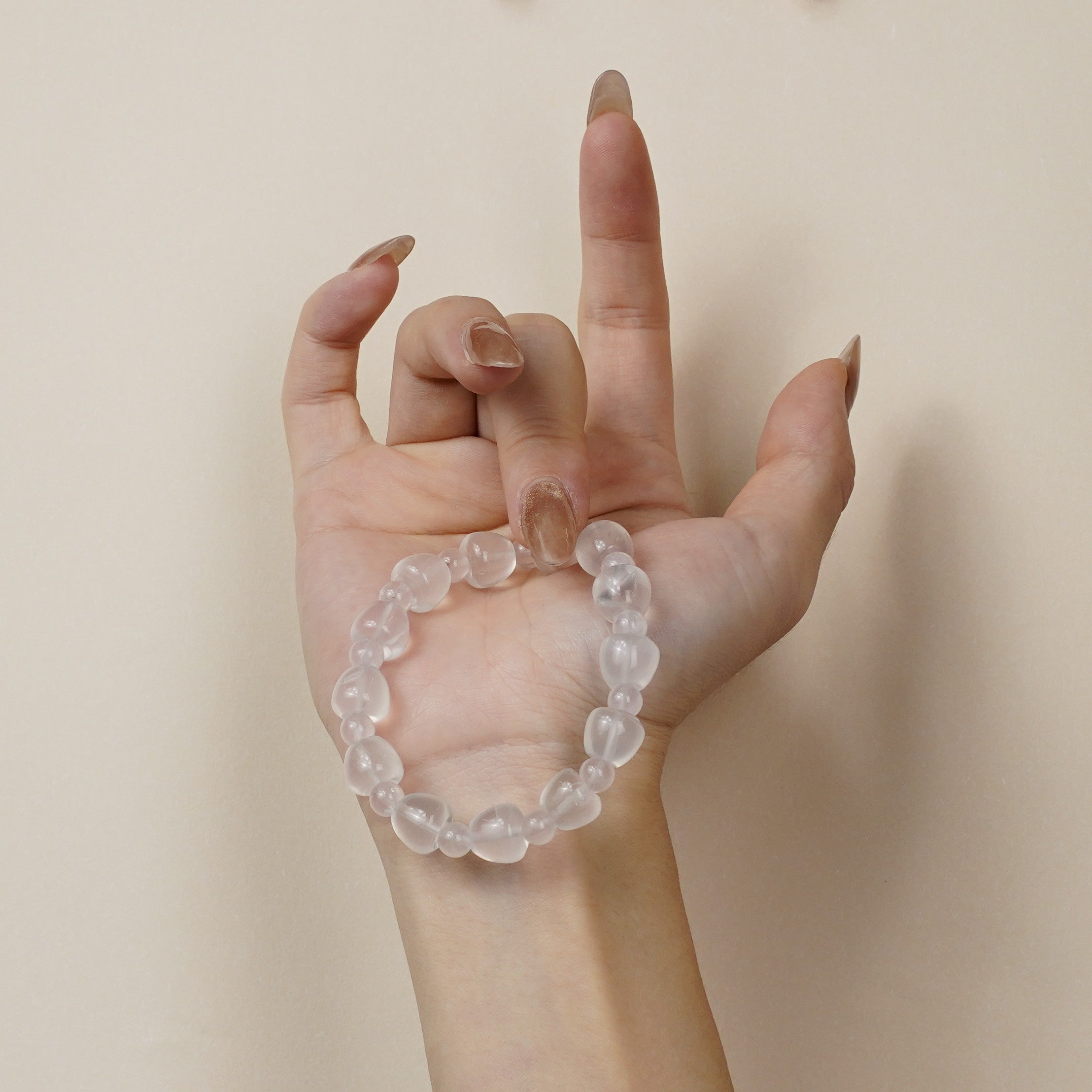 Journey to the Garden of Eden Rose Quartz Bracelet