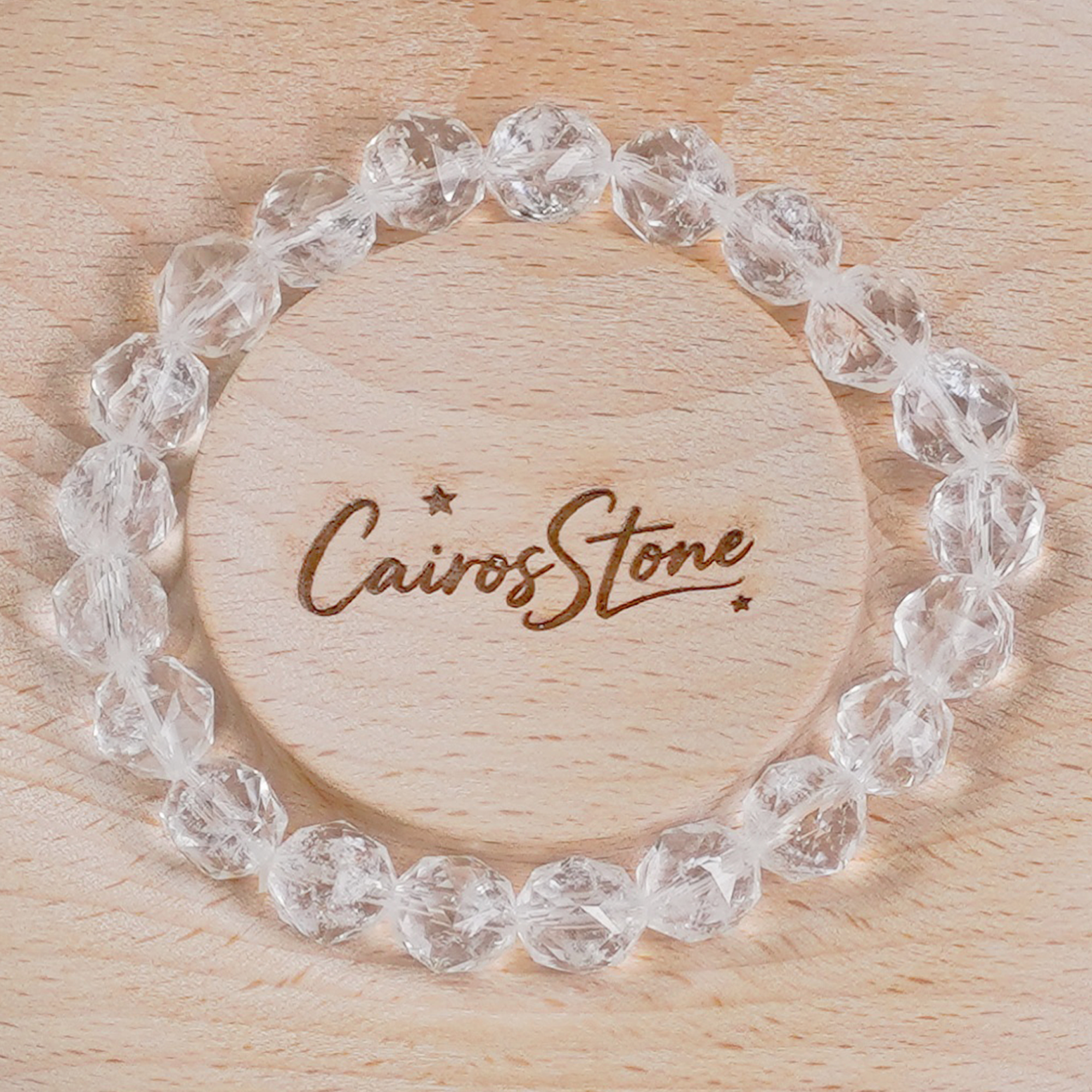 White Diamond Clear Crystal Bracelet