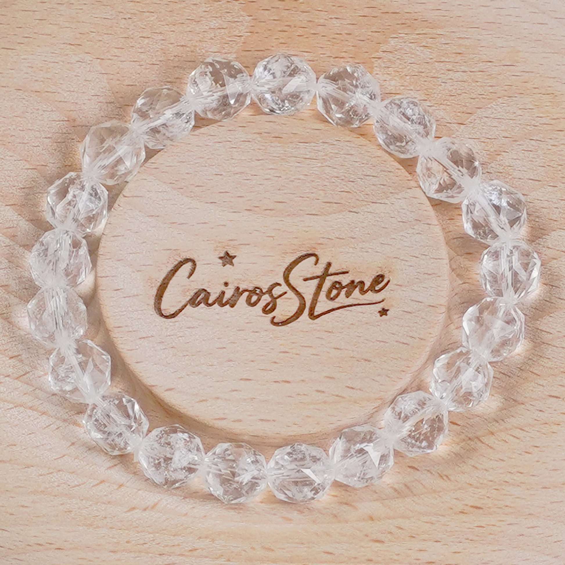 White Diamond Clear Crystal Bracelet