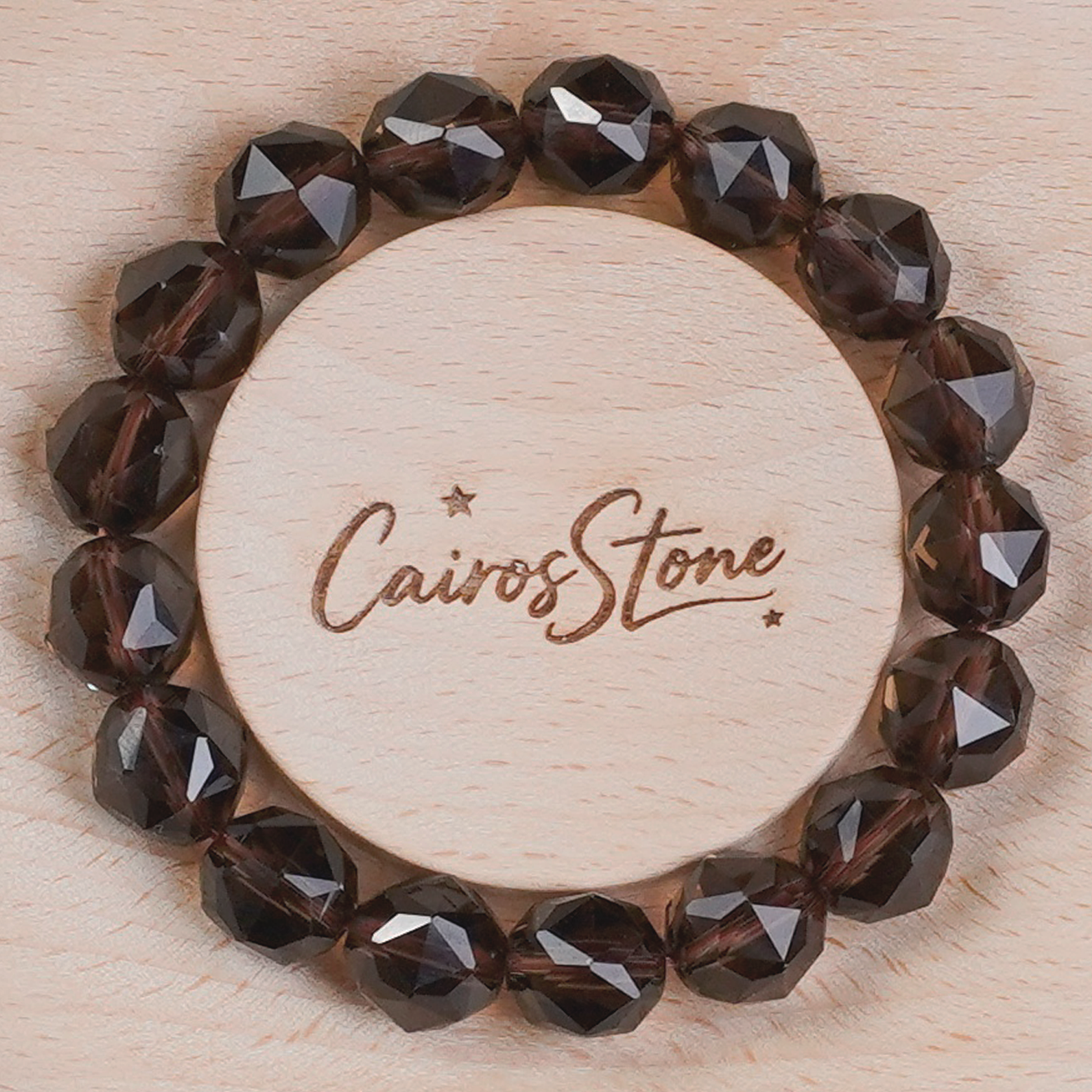 Black Diamond Smoky Quartz Bracelet (Couples Edition)