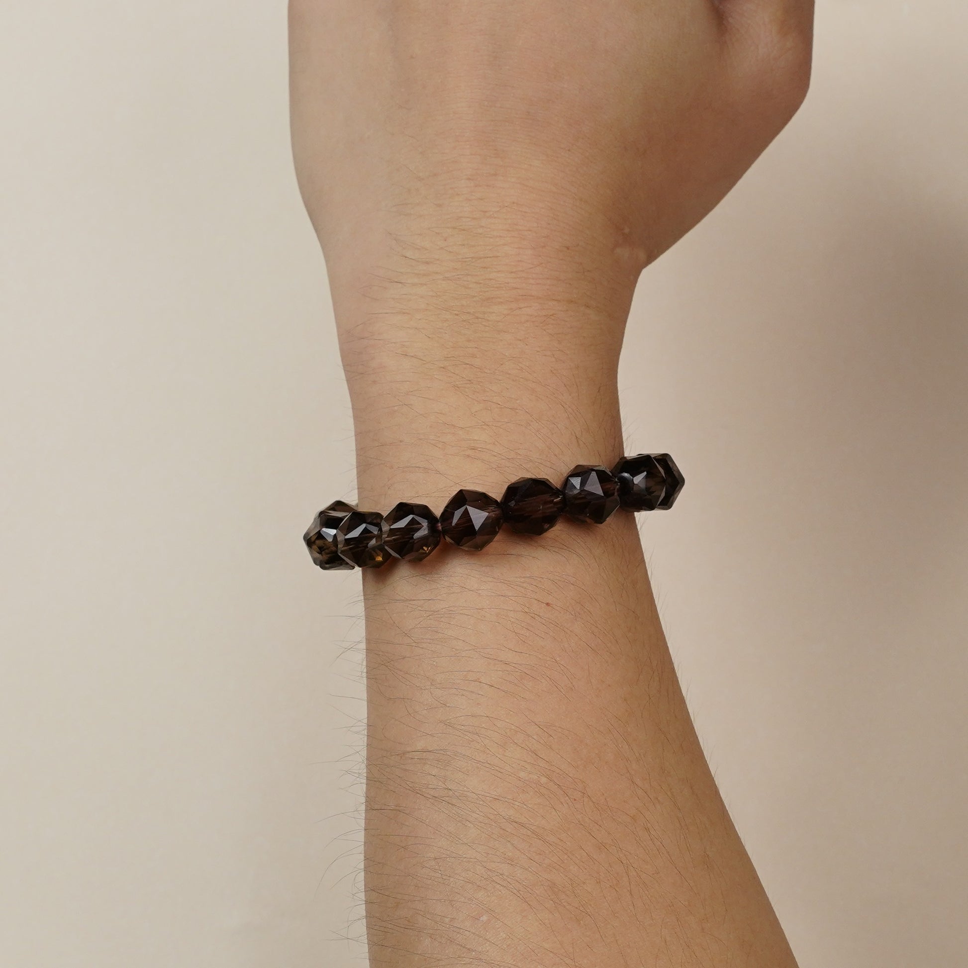 Black Diamond Smoky Quartz Bracelet (Couples Edition)