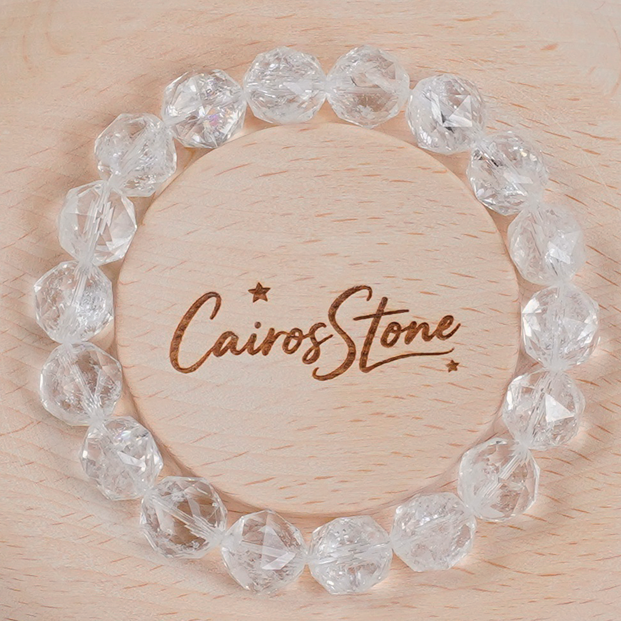 White Diamond Clear Crystal Bracelet (Couples Edition)