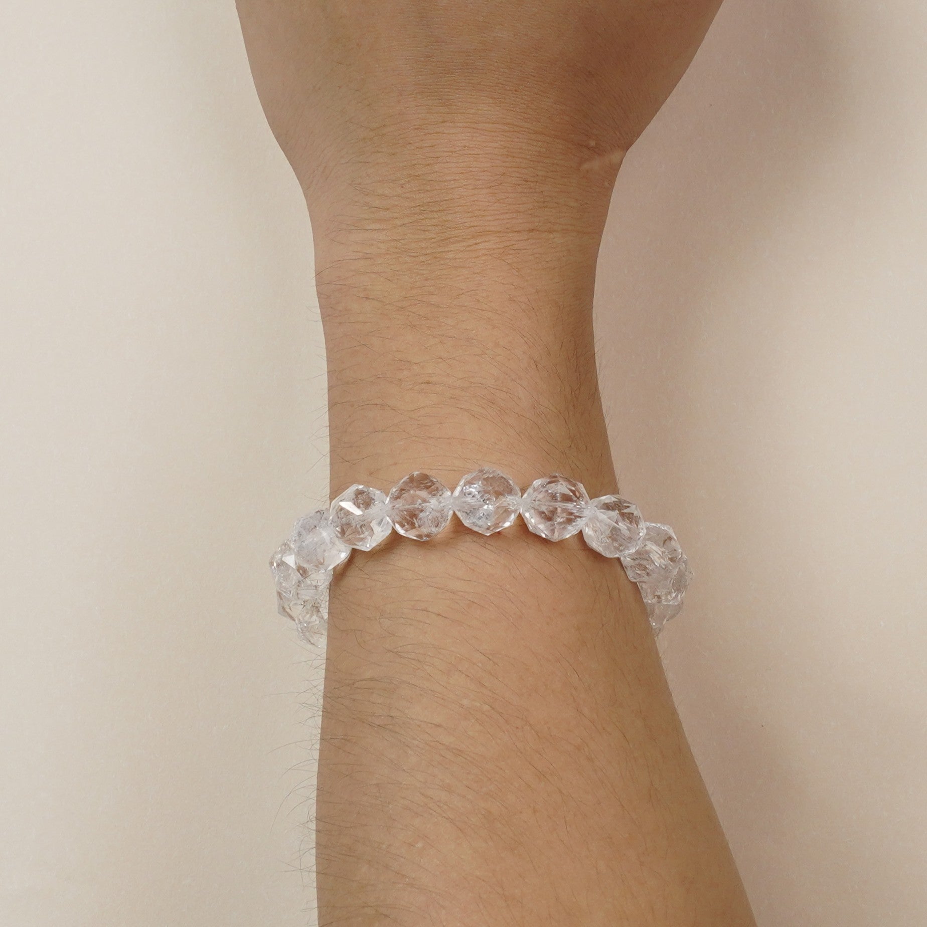 White Diamond Clear Crystal Bracelet (Couples Edition)