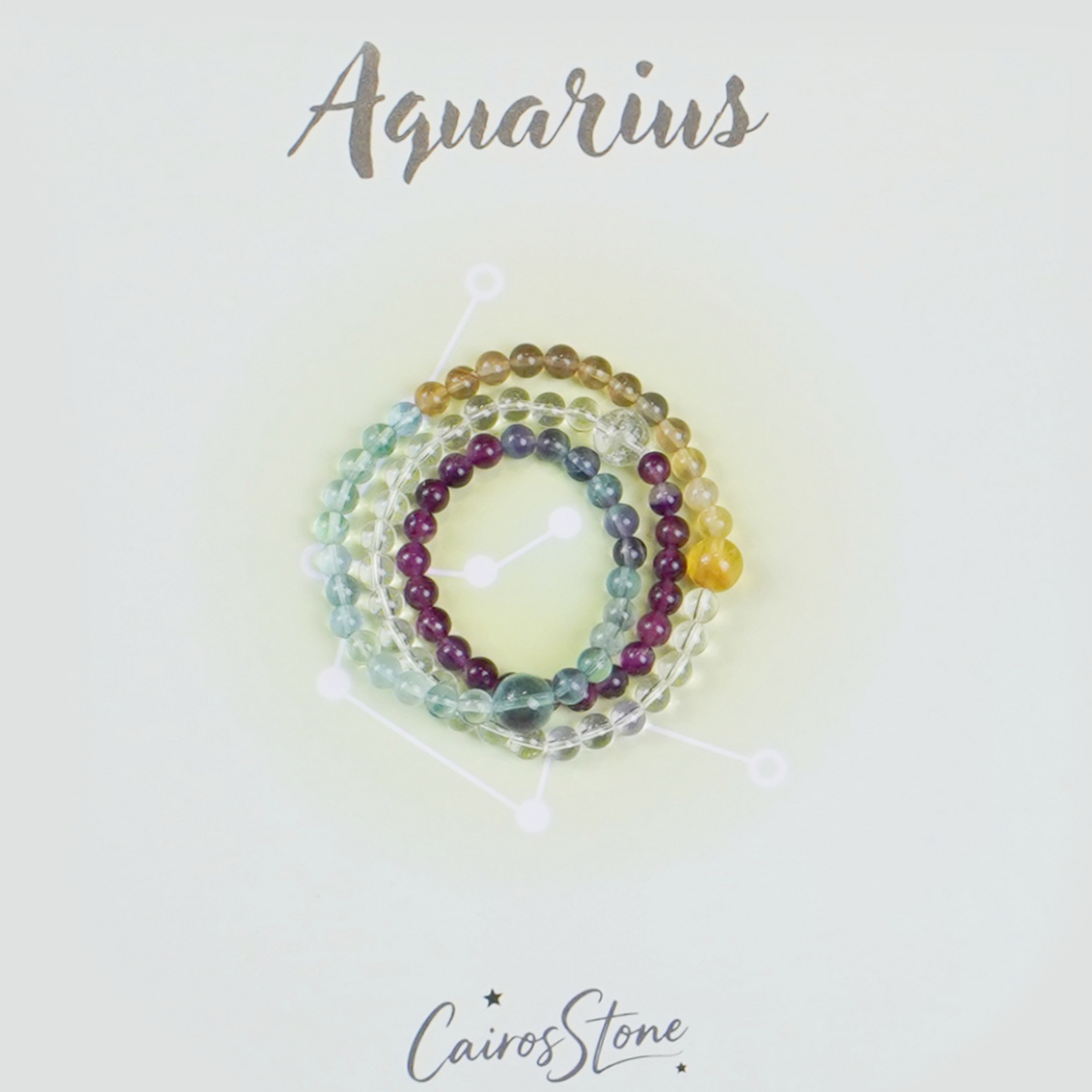 Aquarius Crystal Bracelet